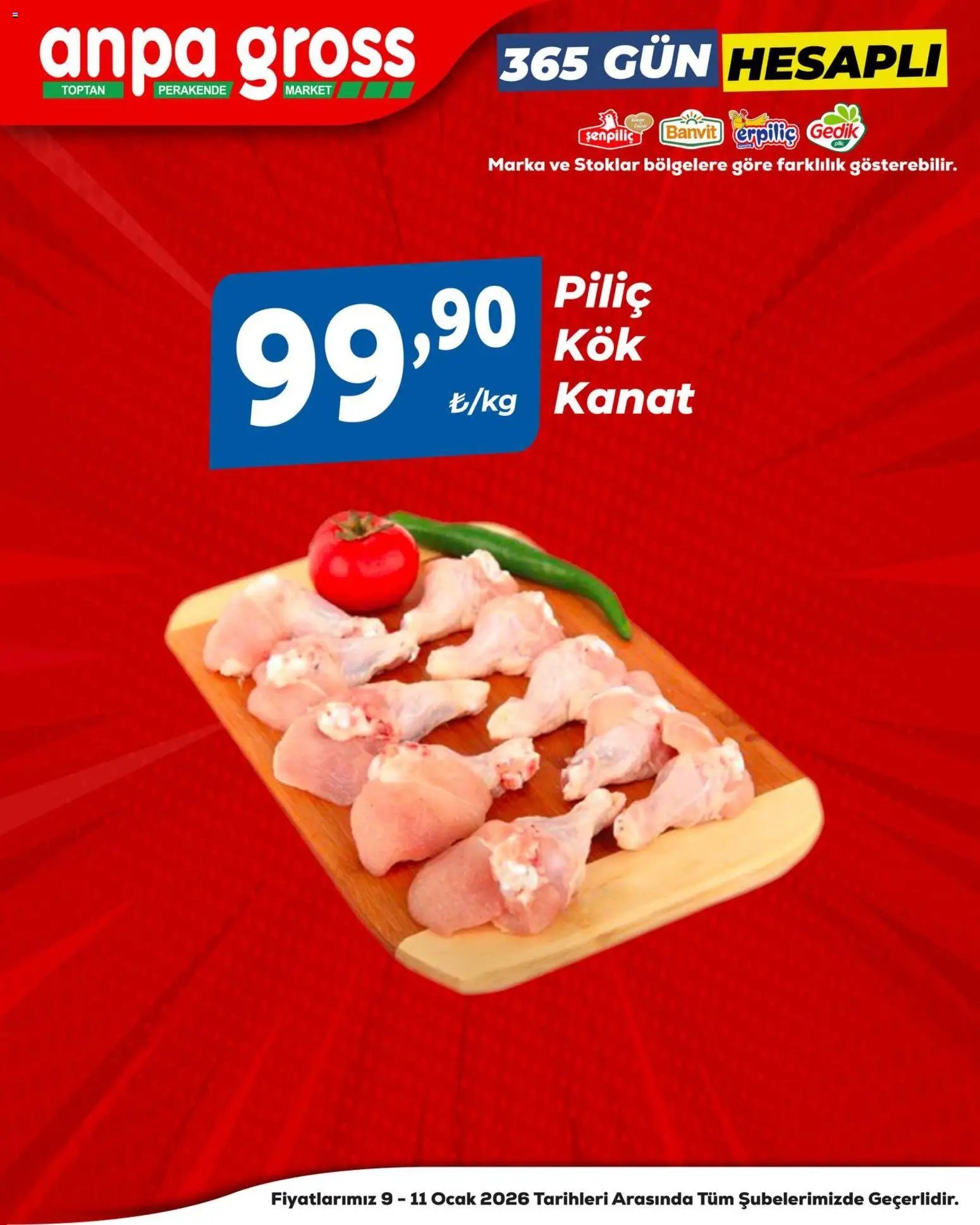 Anpa Gross tarihli katalog 09 0101 2026 Piliçte Tazelik
