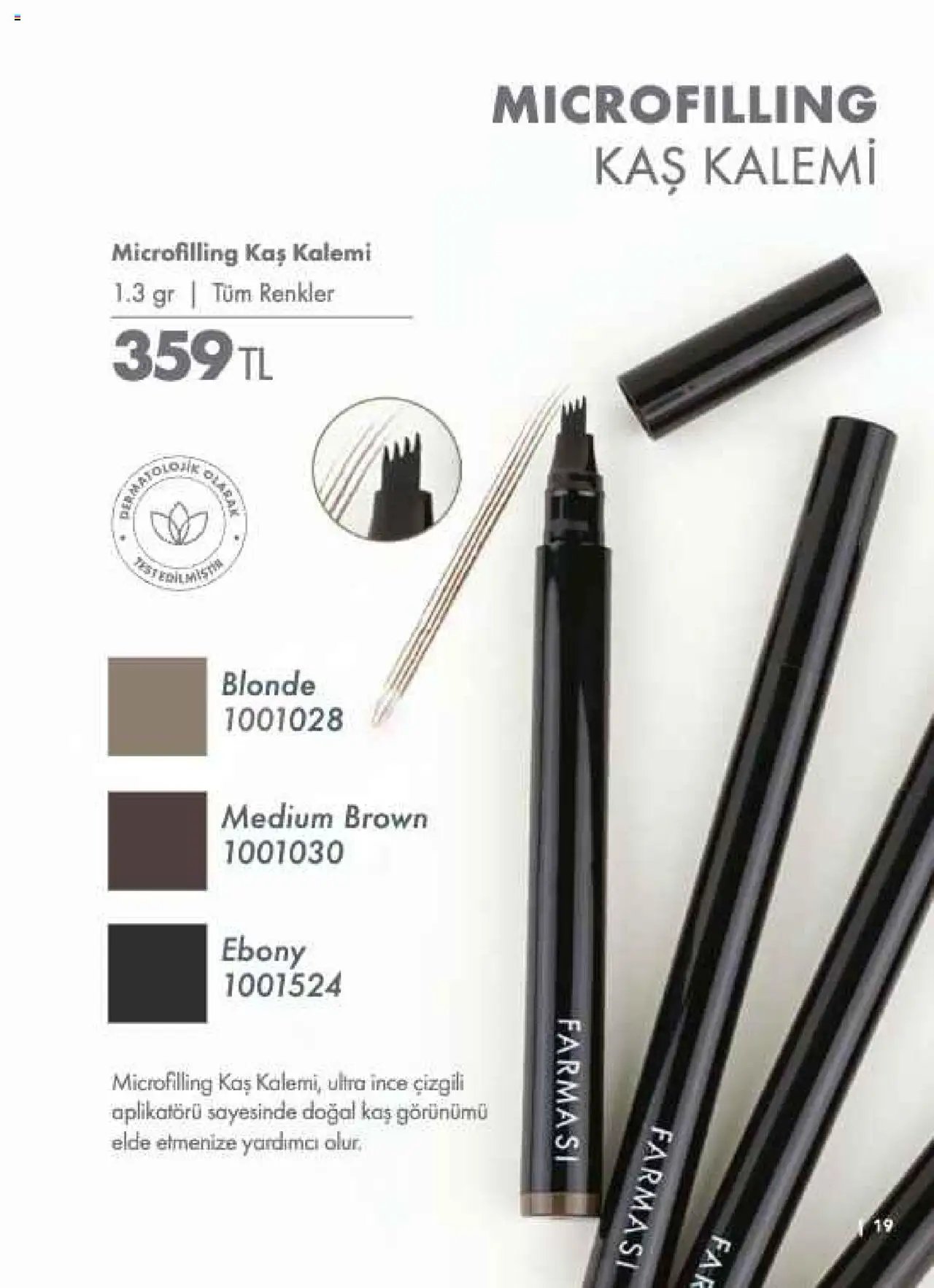 Farmasi tarihli katalog 01 0808 2025 Katalog