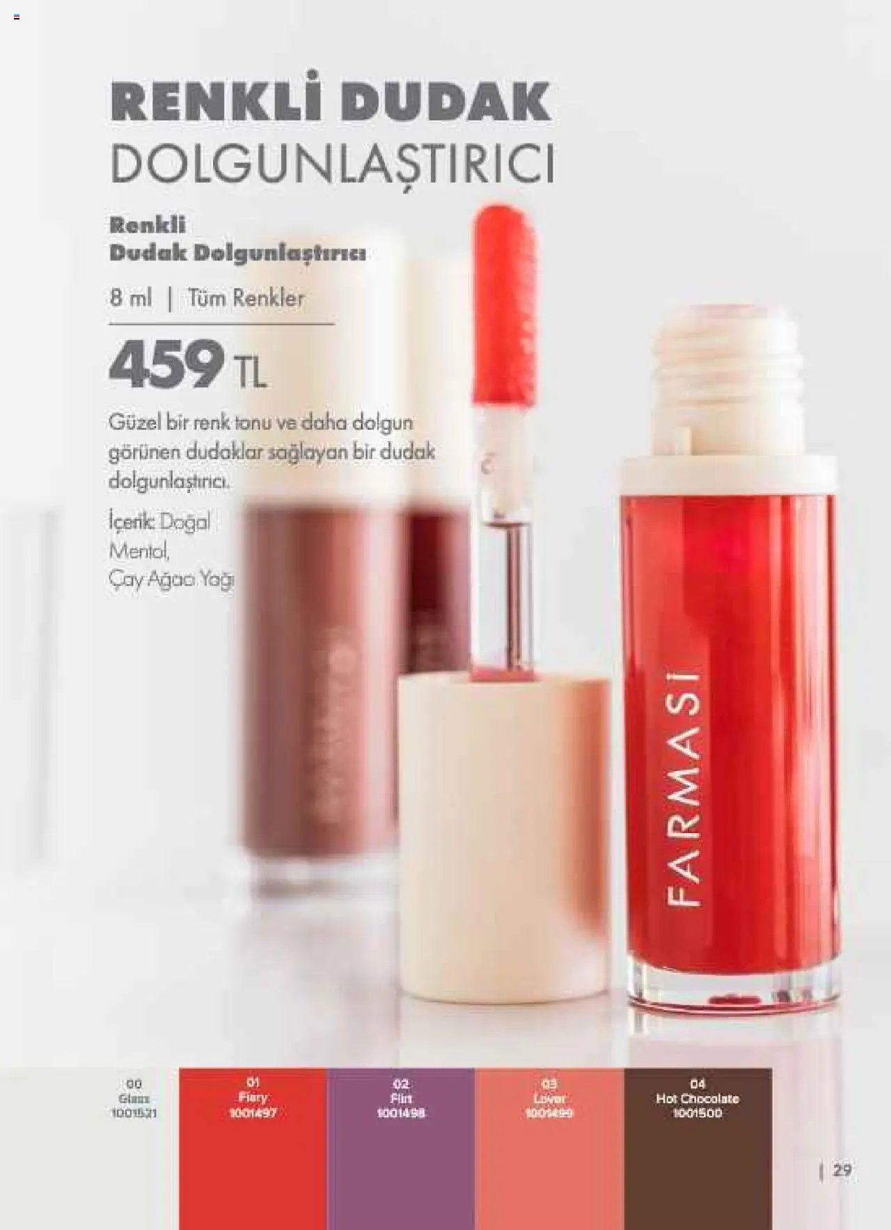 Farmasi tarihli katalog 01 0808 2025 Katalog