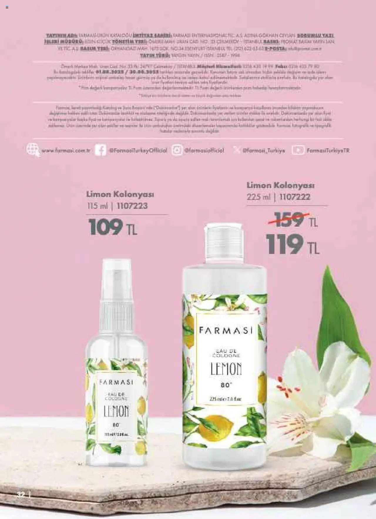 Farmasi tarihli katalog 01 0808 2025 Katalog