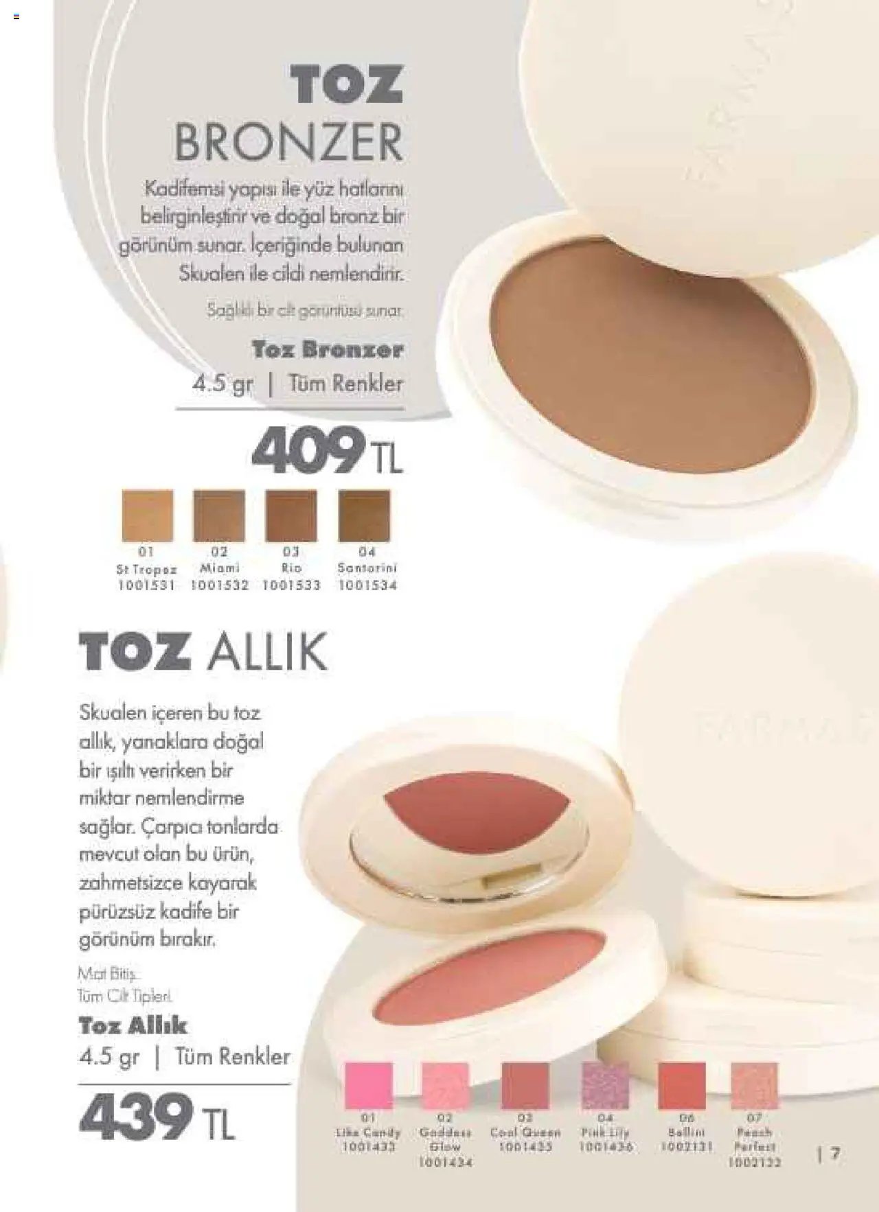 Farmasi tarihli katalog 01 0808 2025 Katalog