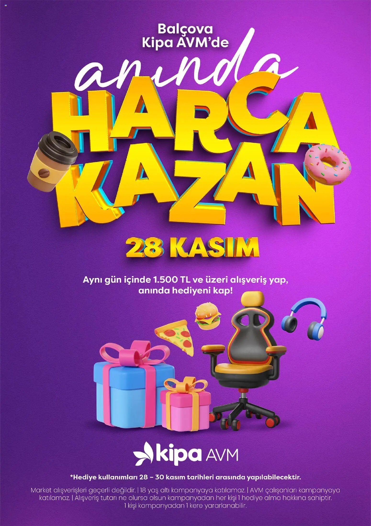 Kipa AVM tarihli katalog 28 1111 2025 Harca Kazan