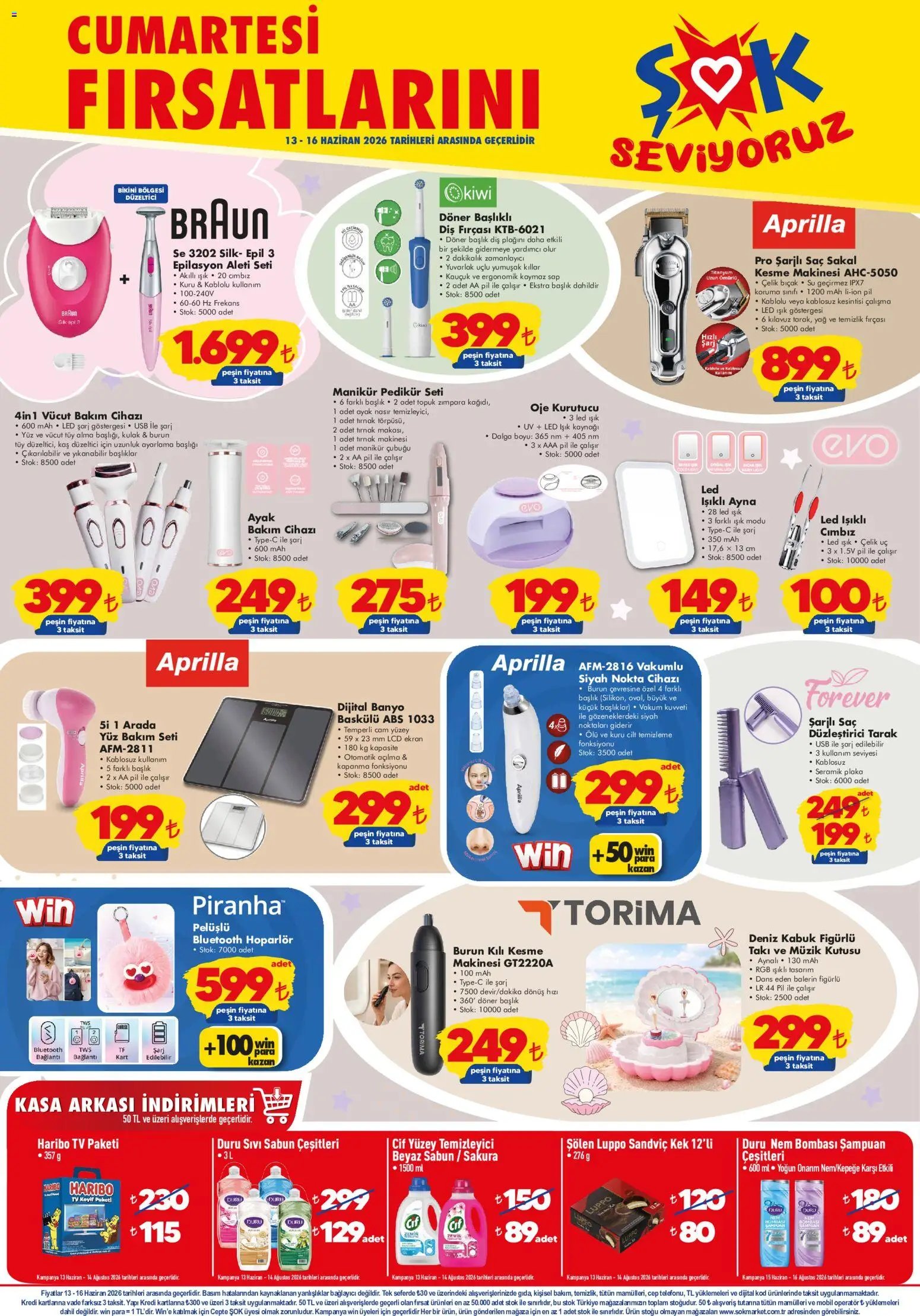 Şok Market tarihli katalog 13 0606 2026 Şok Market - Hafta sonu fırsatları