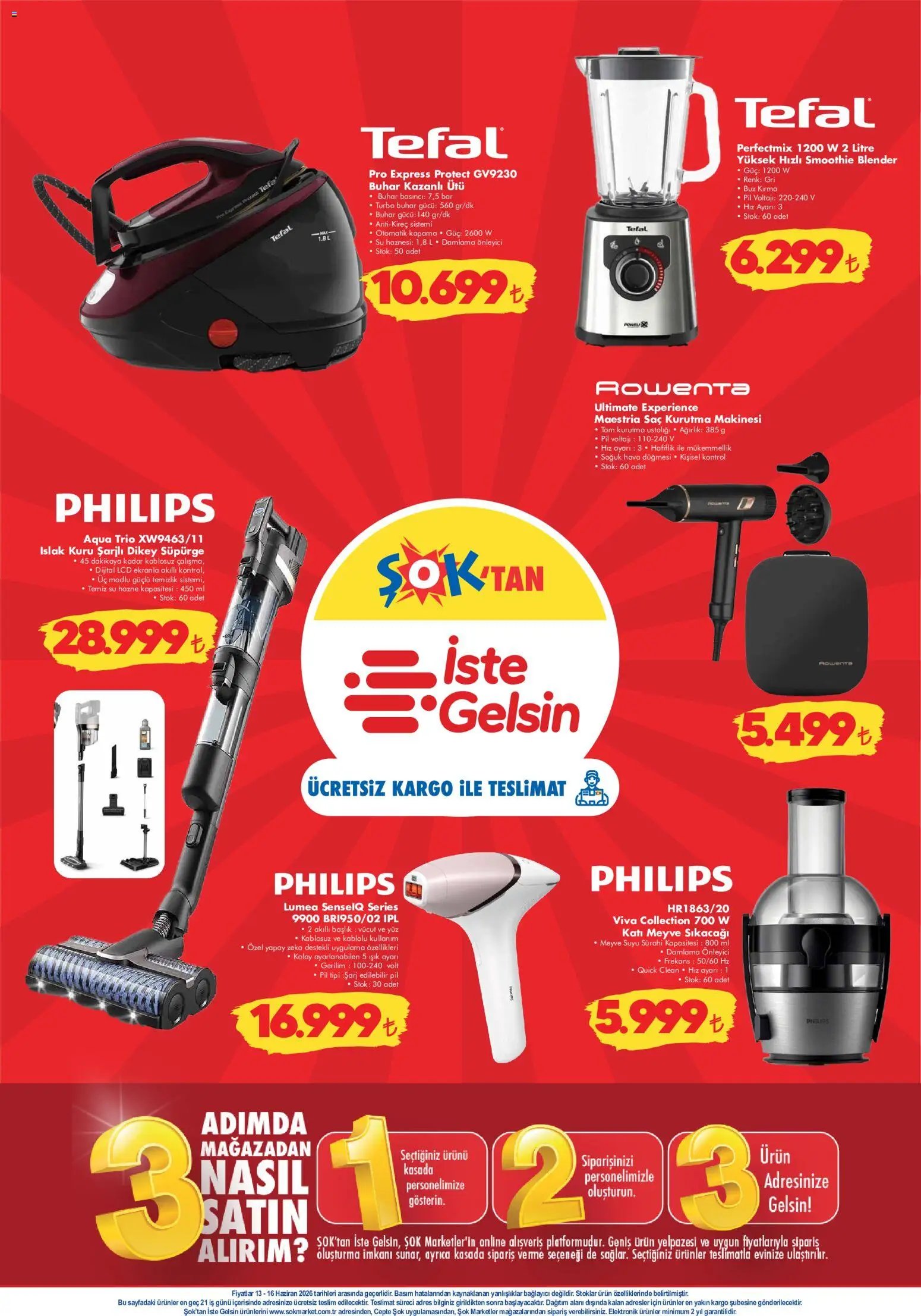 Şok Market tarihli katalog 13 0606 2026 Şok Market - Hafta sonu fırsatları