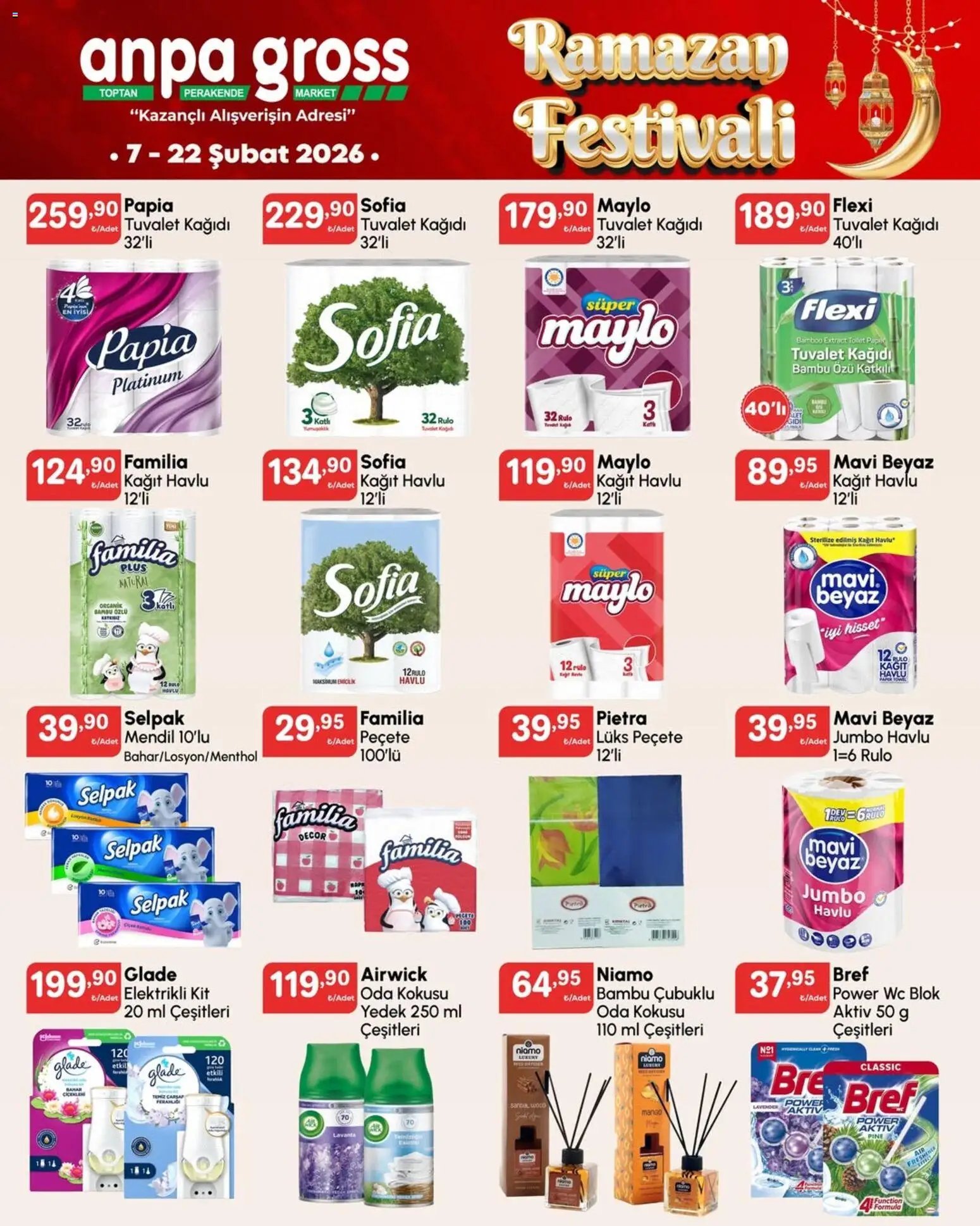 Anpa Gross tarihli katalog 07 0202 2026 Ramazan festivali