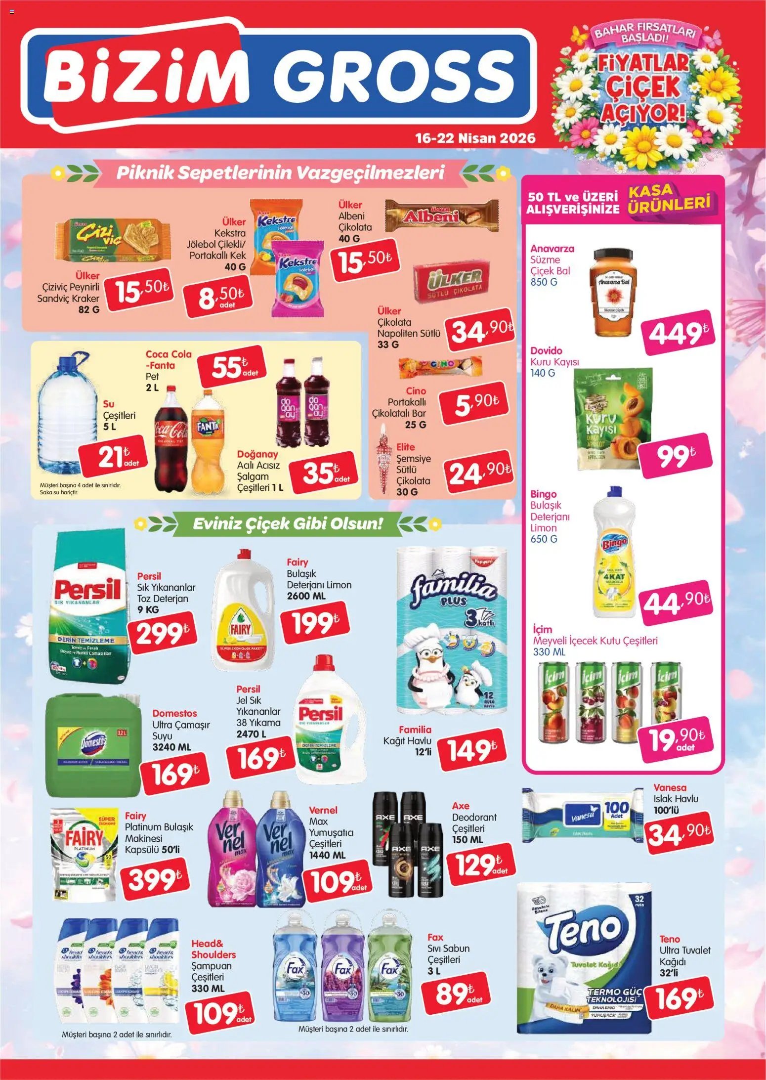 Bizim Toptan tarihli katalog 16 0404 2026 Bizim Toptan - Bizim Gross Fırsat Bülteni