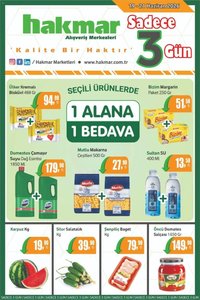 Hakmar tarihli katalog 19 0606 2026 Hakmar - Katalog Sadece 3 Gün