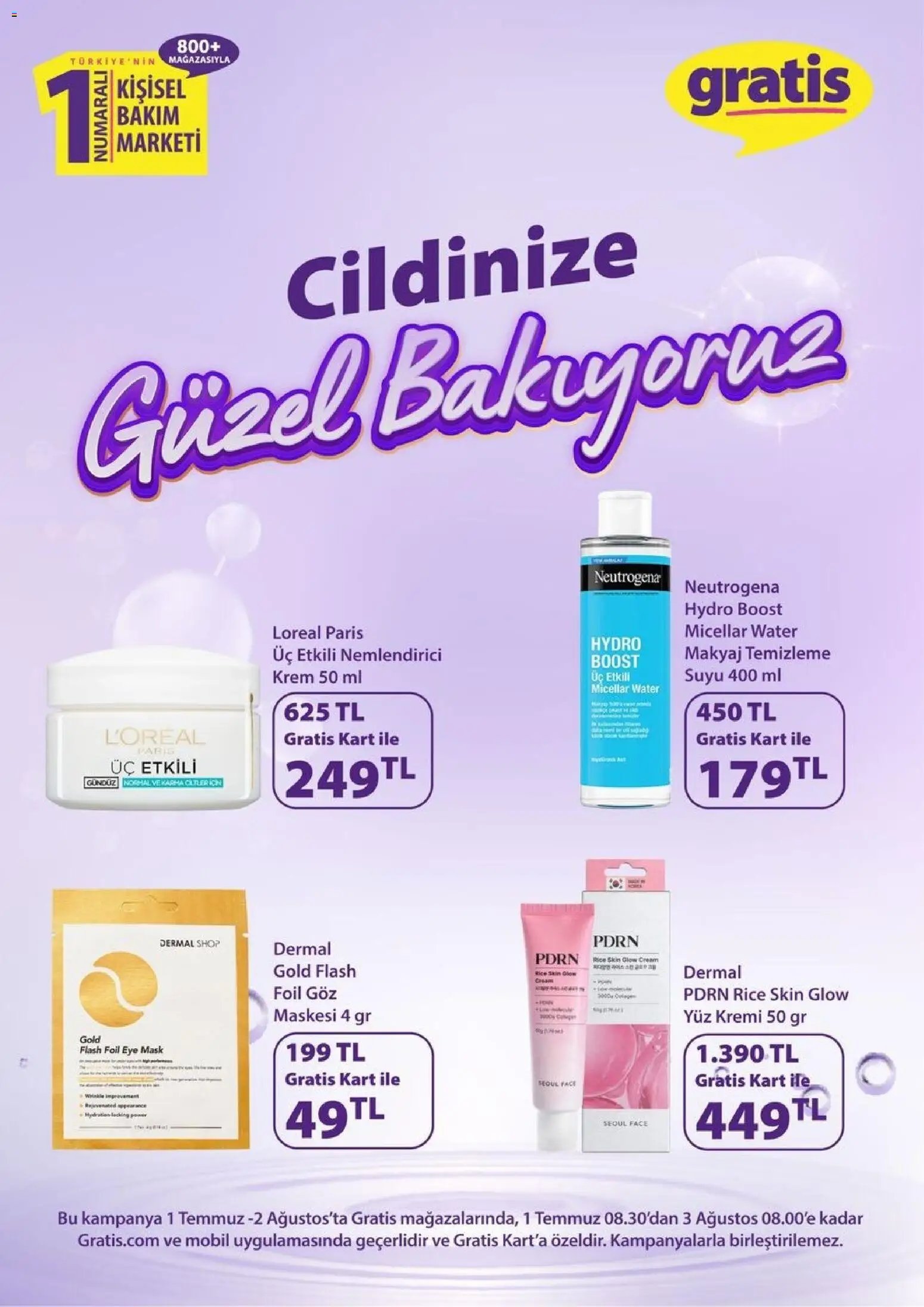 Gratis tarihli katalog 01 0707 2026 Gratis Katalog