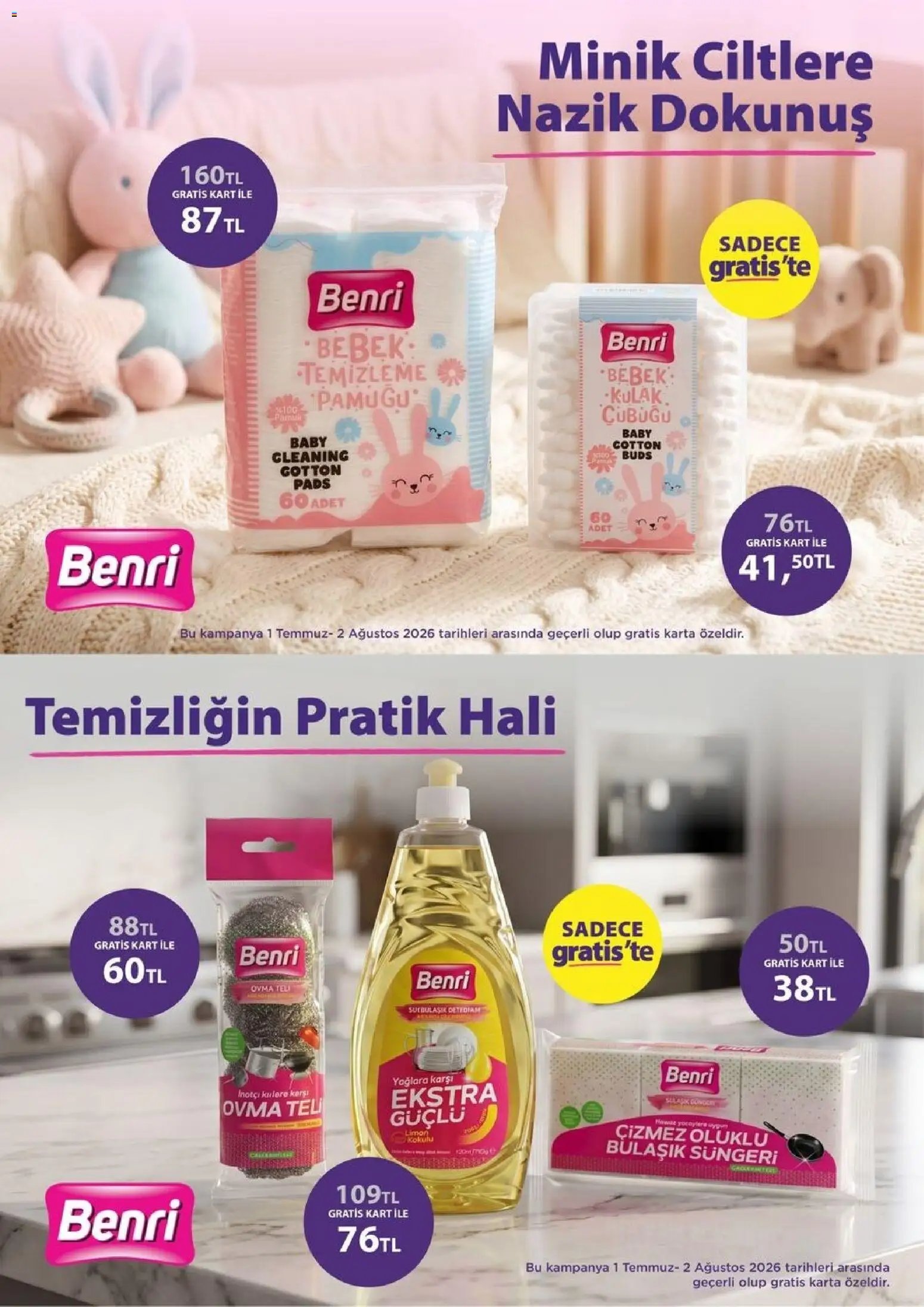 Gratis tarihli katalog 01 0707 2026 Gratis Katalog