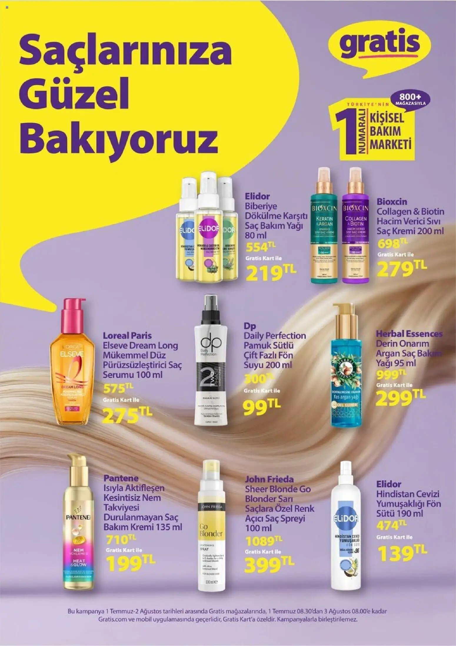 Gratis tarihli katalog 01 0707 2026 Gratis Katalog