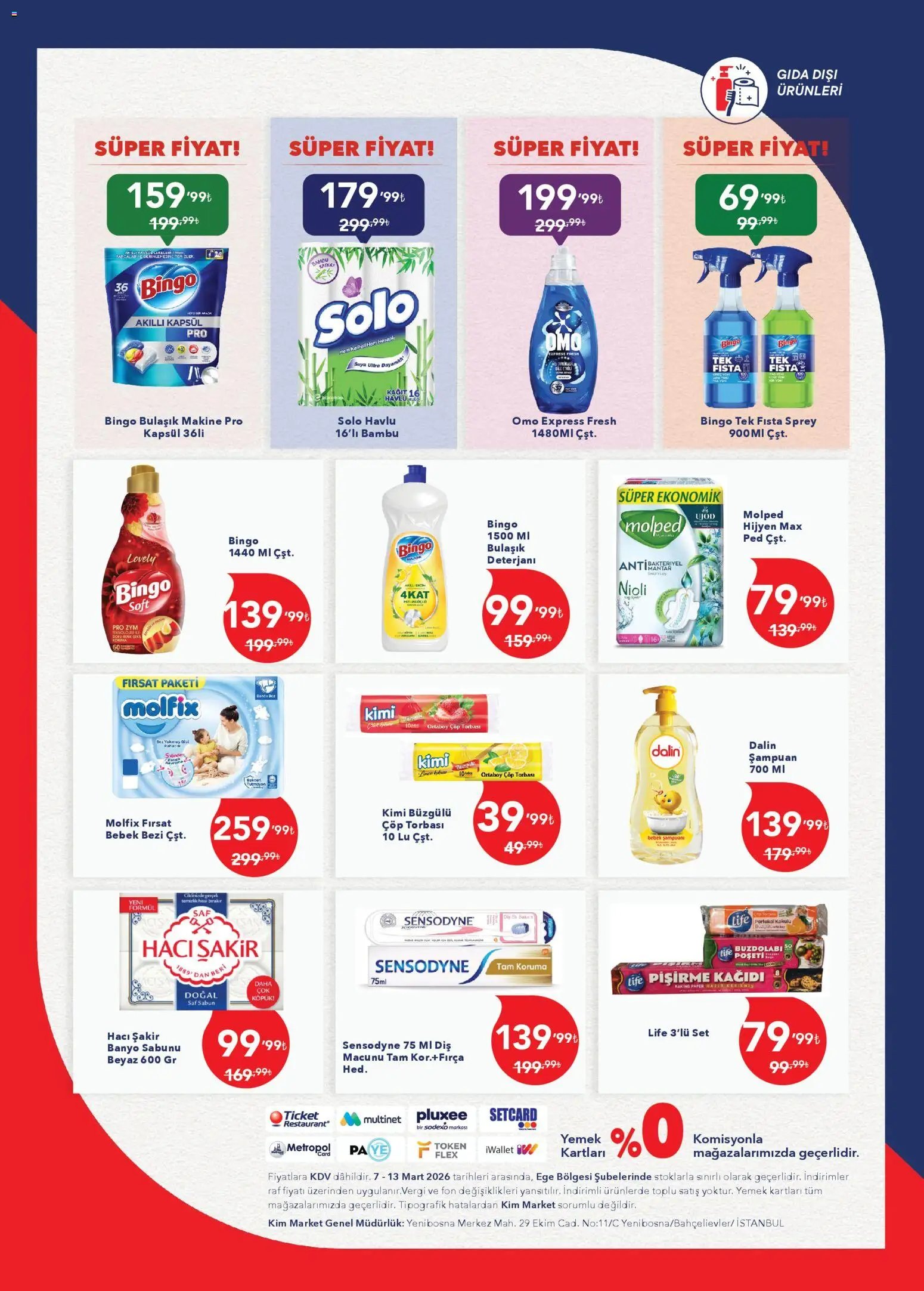 Kim Market tarihli katalog 07 0303 2026 Kim Market Katalog - Ege Insert