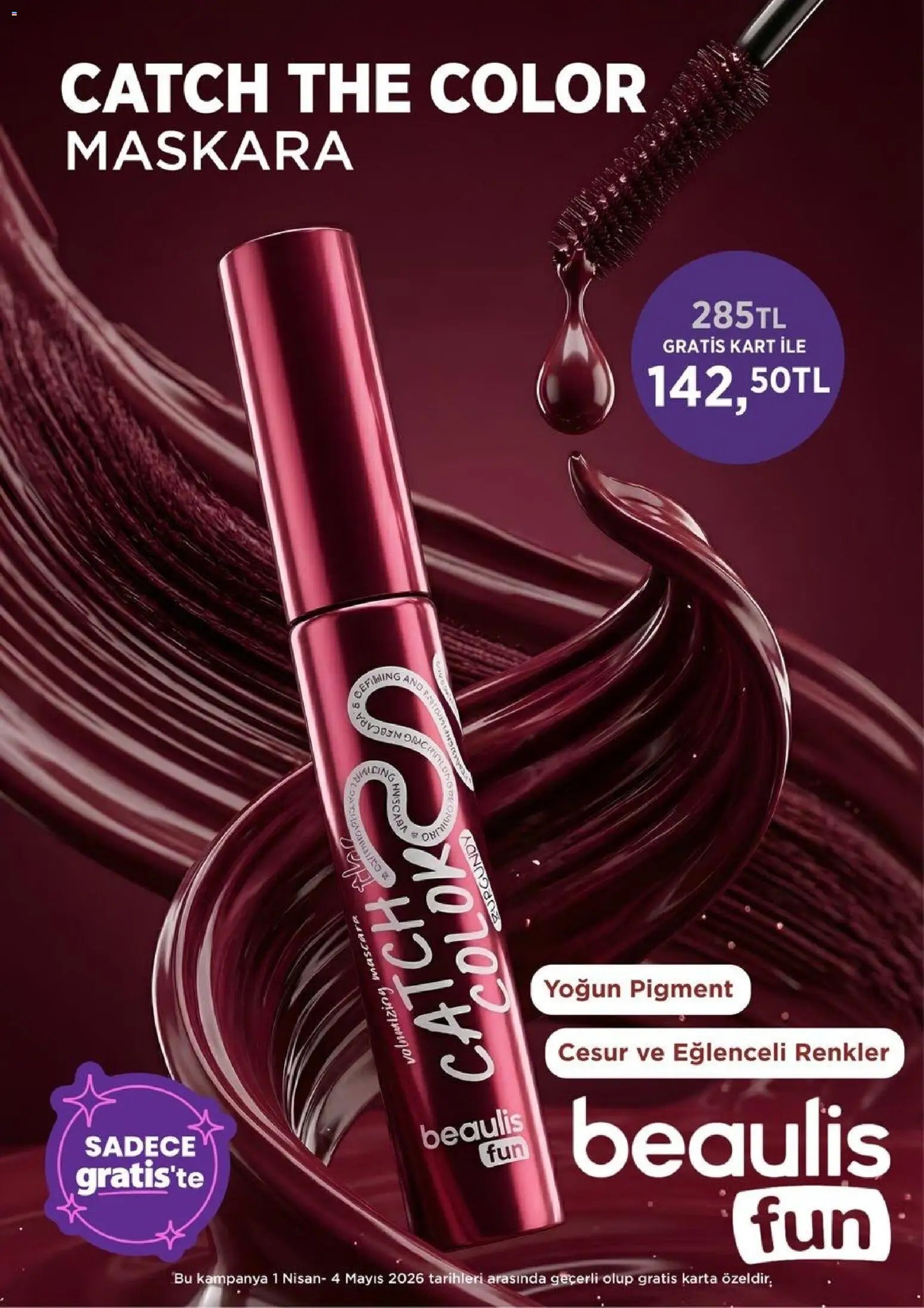Gratis tarihli katalog 01 0404 2026 Gratis Katalog