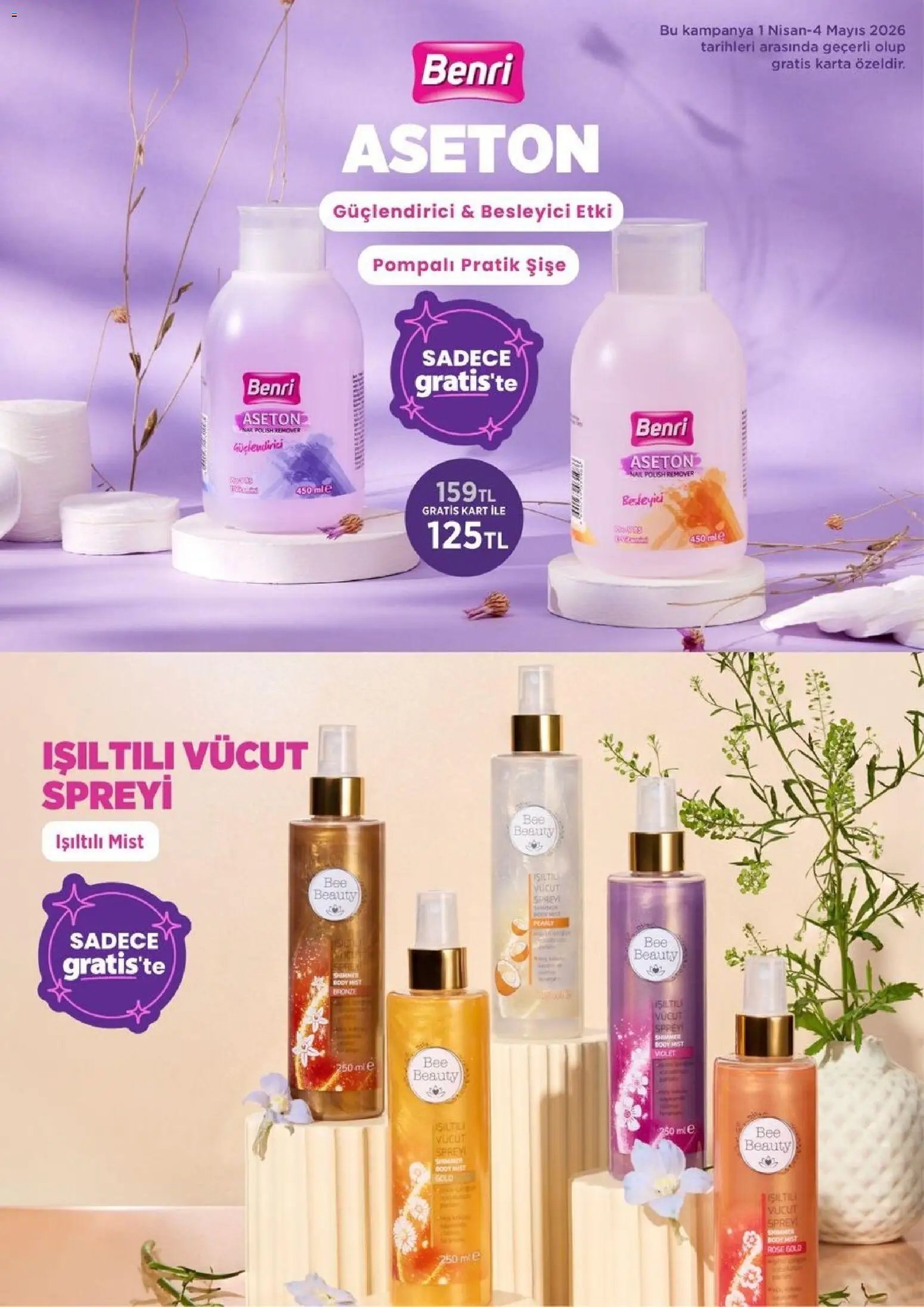 Gratis tarihli katalog 01 0404 2026 Gratis Katalog