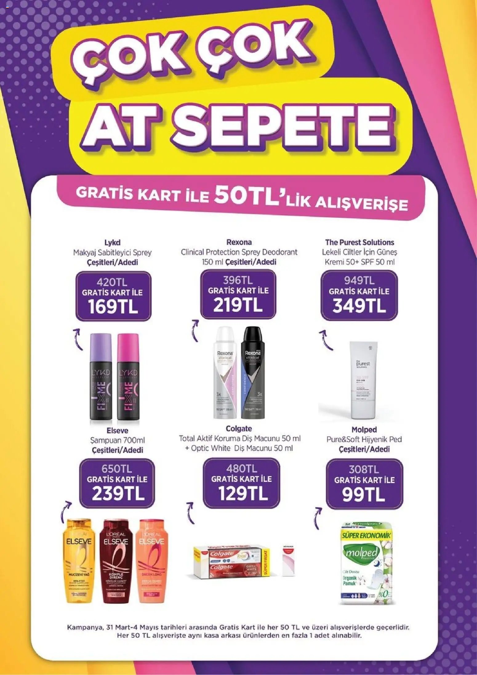 Gratis tarihli katalog 01 0404 2026 Gratis Katalog