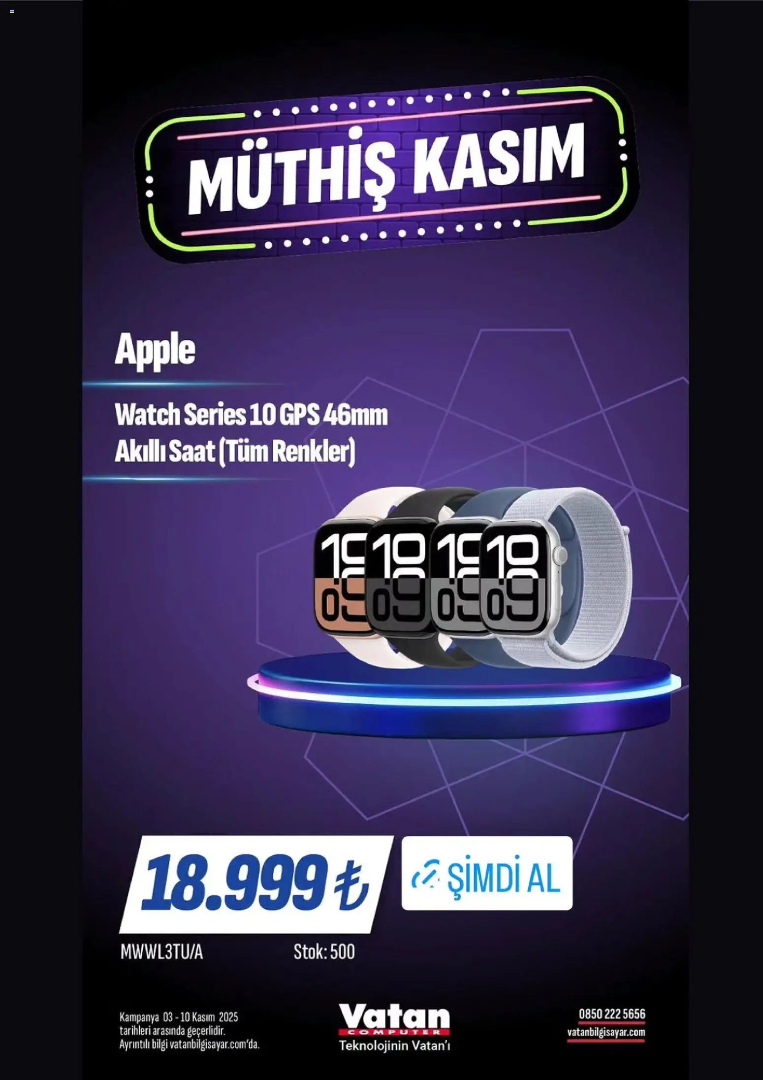 Vatan Bilgisayar tarihli katalog 03 1111 2025 Black Friday