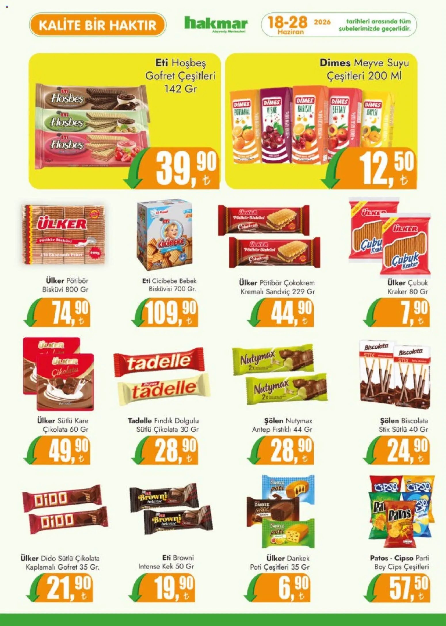Hakmar tarihli katalog 18 0606 2026 Hakmar Katalog
