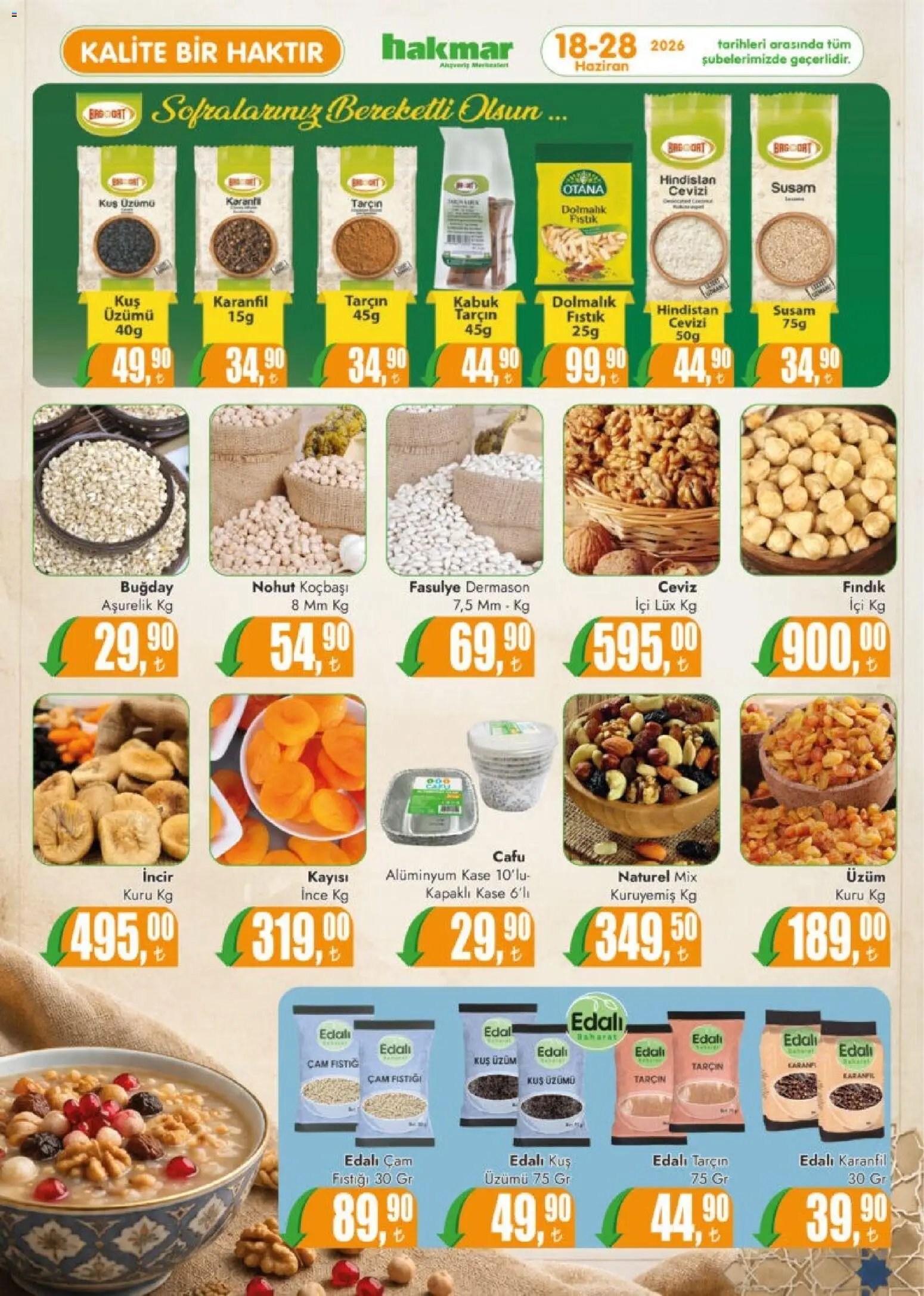 Hakmar tarihli katalog 18 0606 2026 Hakmar Katalog