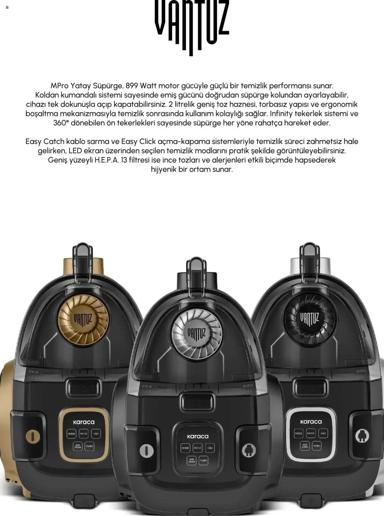 Karaca tarihli katalog 04 0909 2025 Küçük Ev Aletleri 