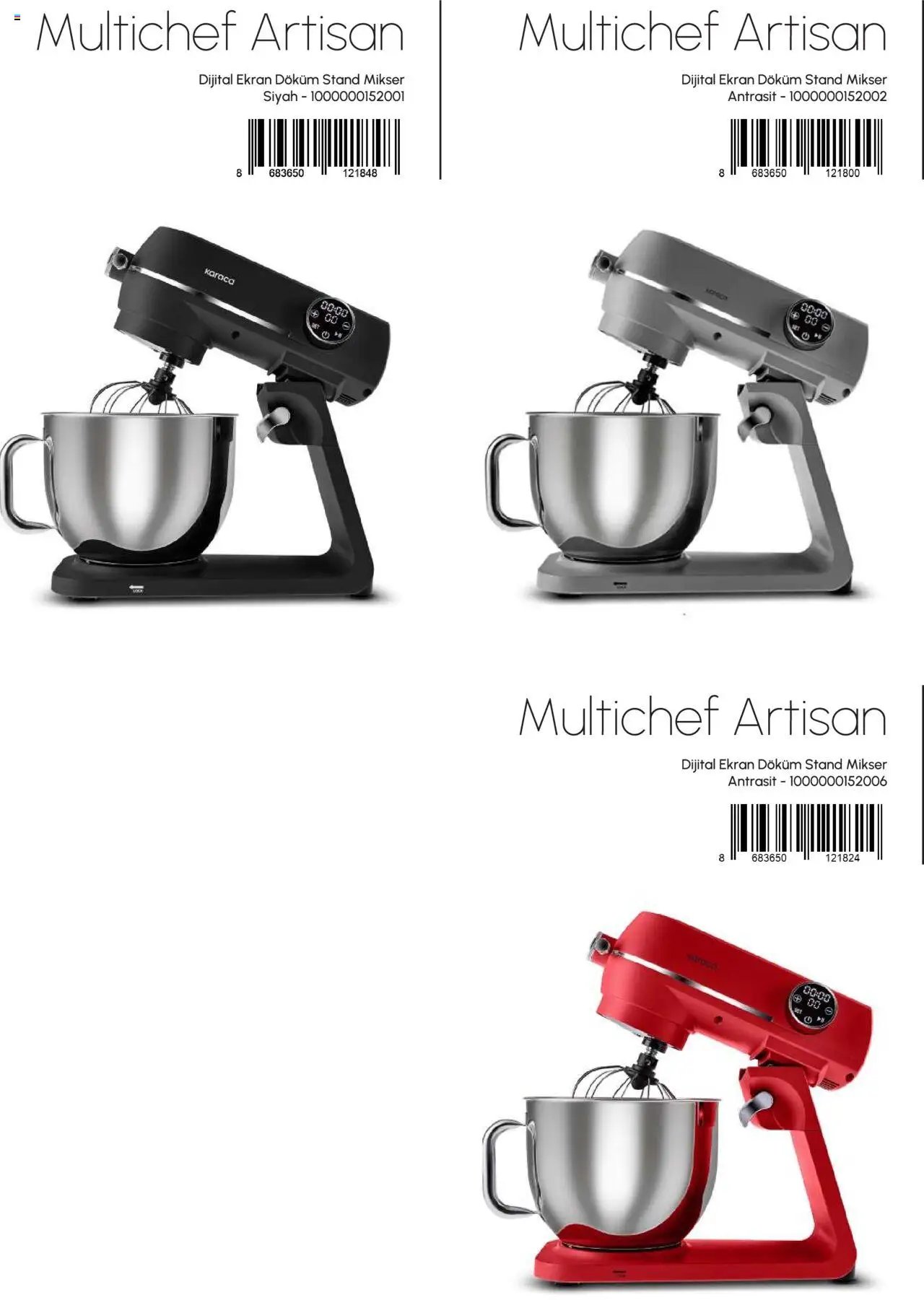 Karaca tarihli katalog 04 0909 2025 Küçük Ev Aletleri 