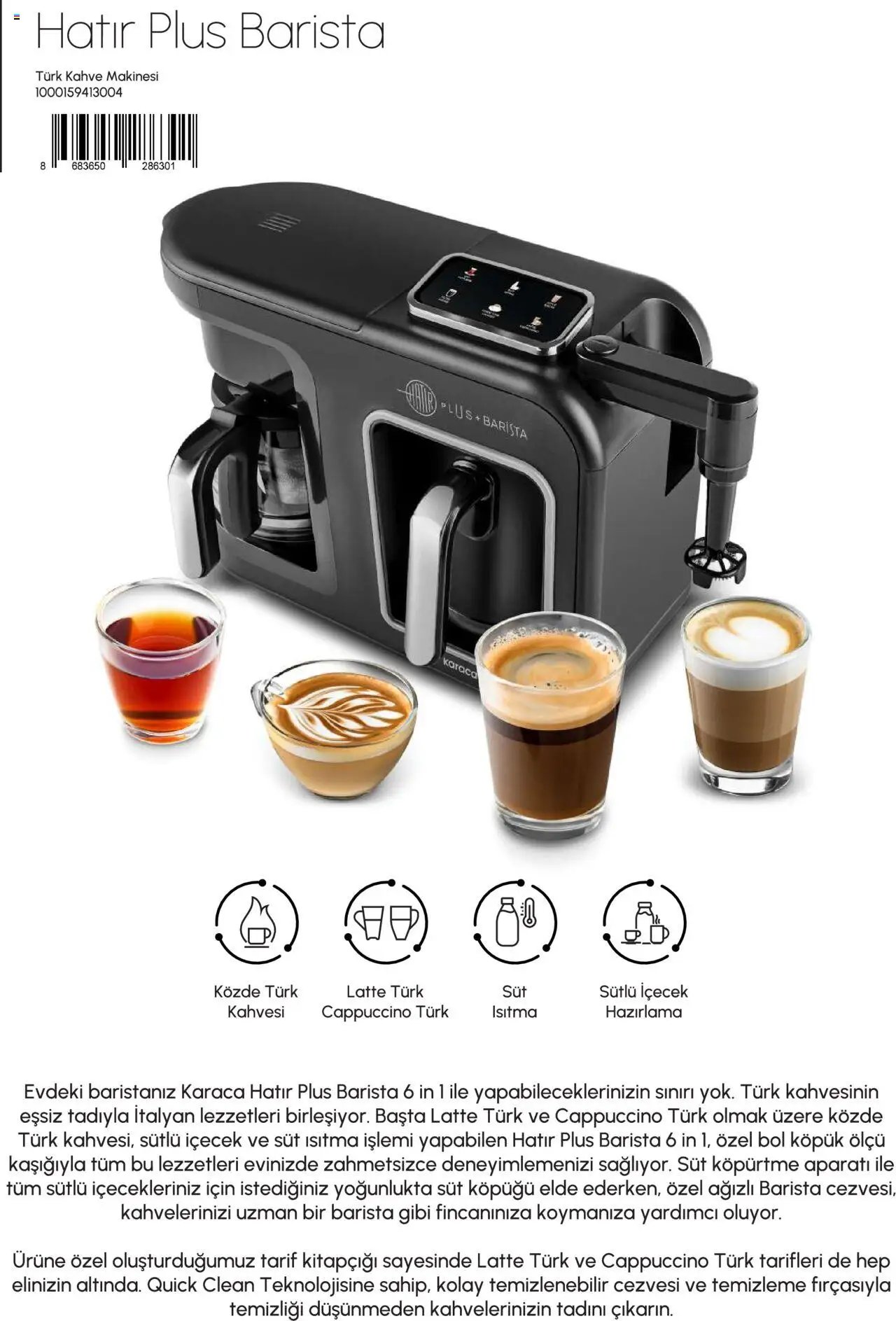 Karaca tarihli katalog 04 0909 2025 Küçük Ev Aletleri 