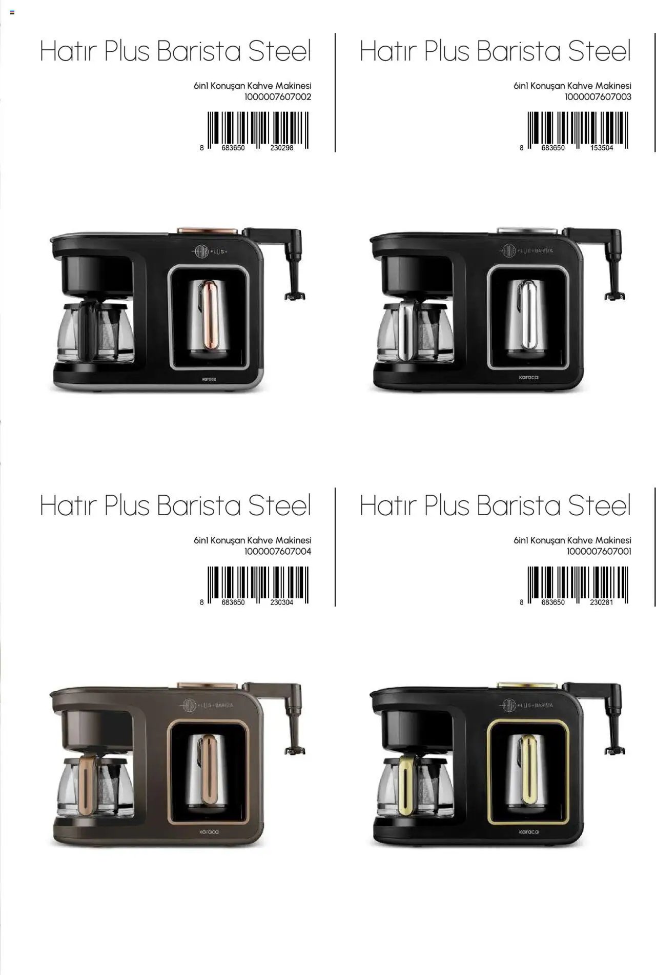 Karaca tarihli katalog 04 0909 2025 Küçük Ev Aletleri 