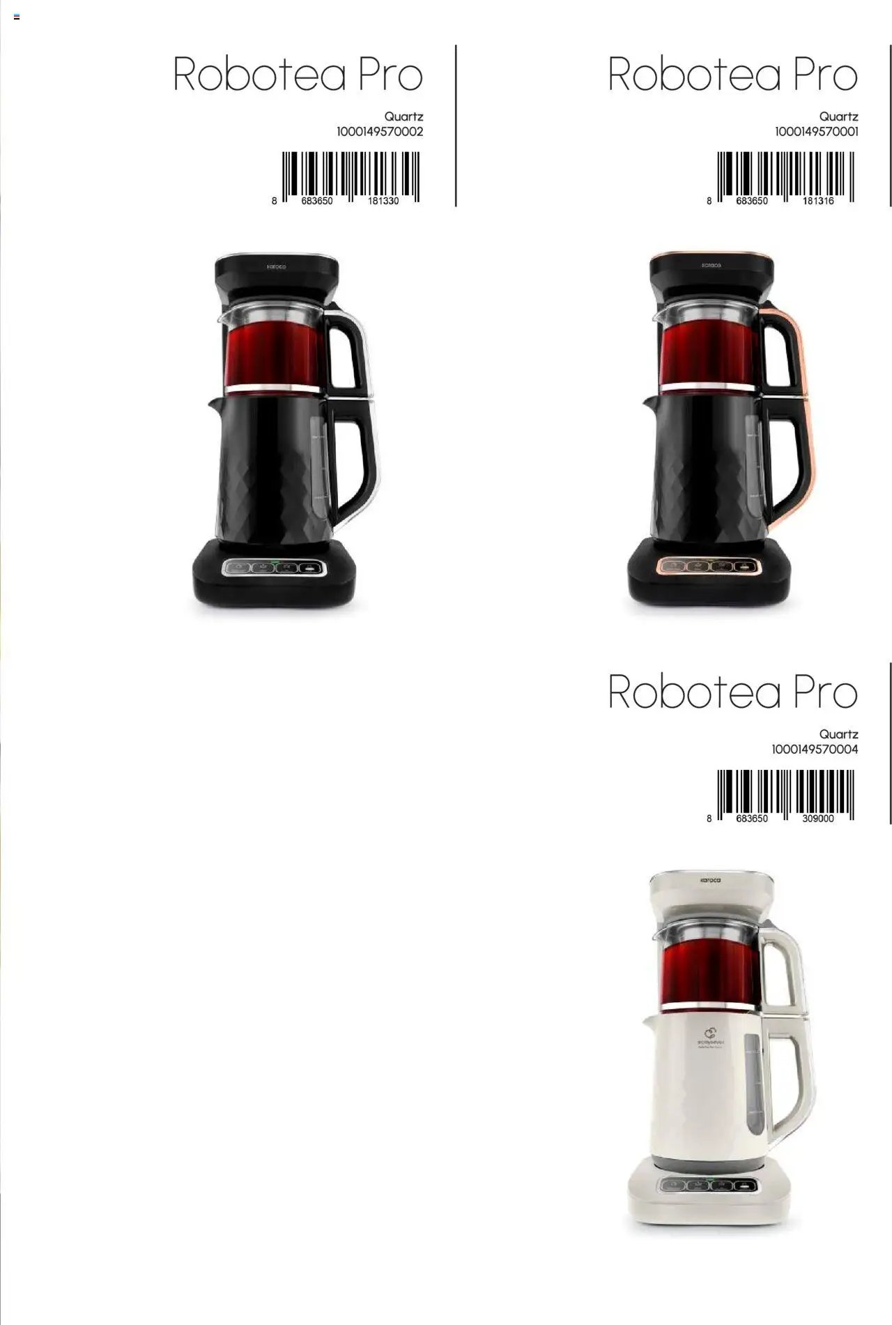 Karaca tarihli katalog 04 0909 2025 Küçük Ev Aletleri 