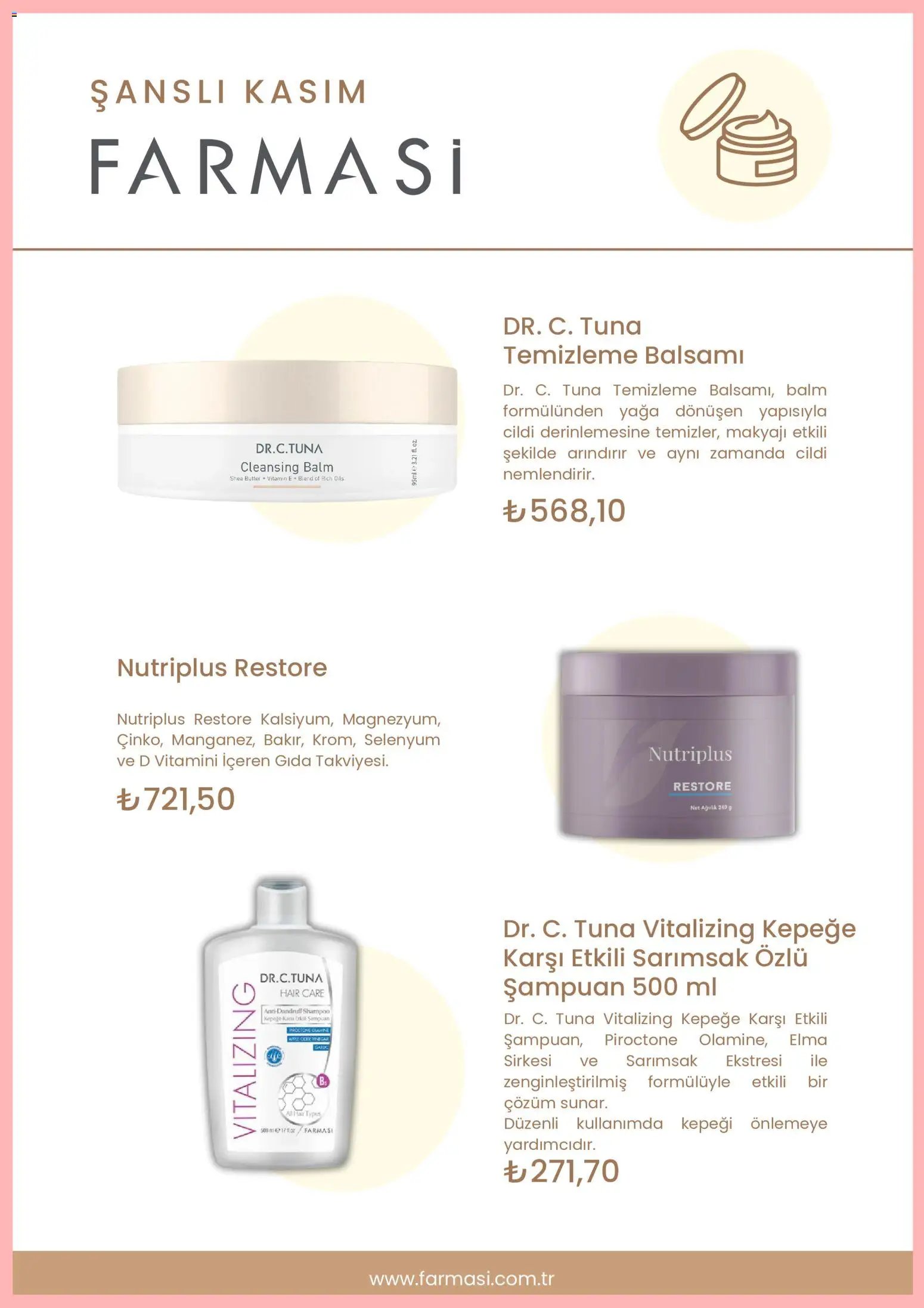 Farmasi tarihli katalog 24 1111 2025 Black Friday