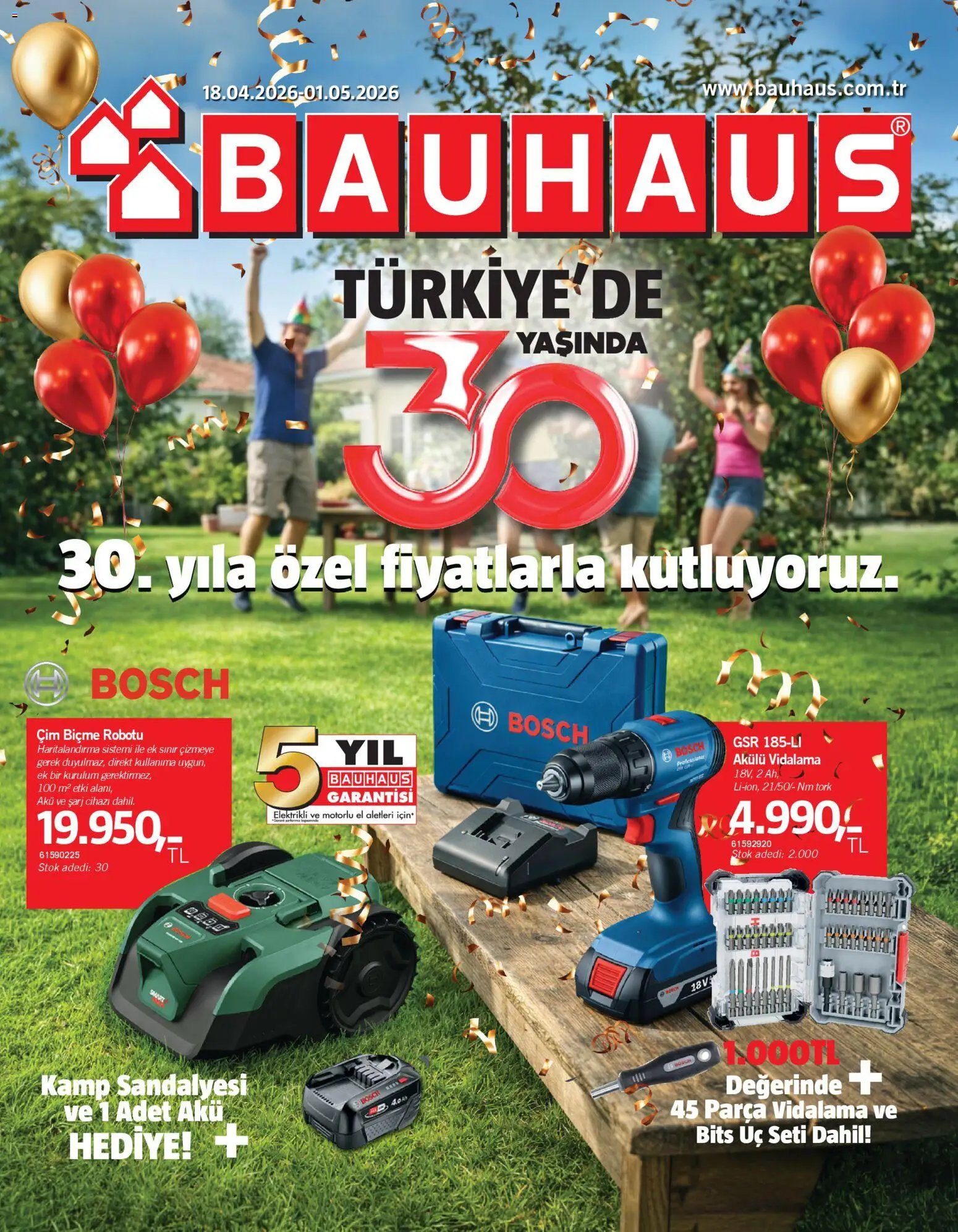 Bauhaus tarihli katalog 18 0404 2026 Bauhaus Katalog