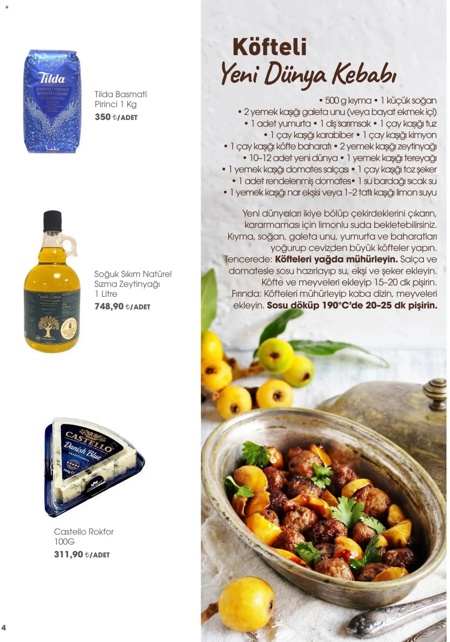 CarrefourSA tarihli katalog 01 0505 2026 CarrefourSA - Katalog Gurme