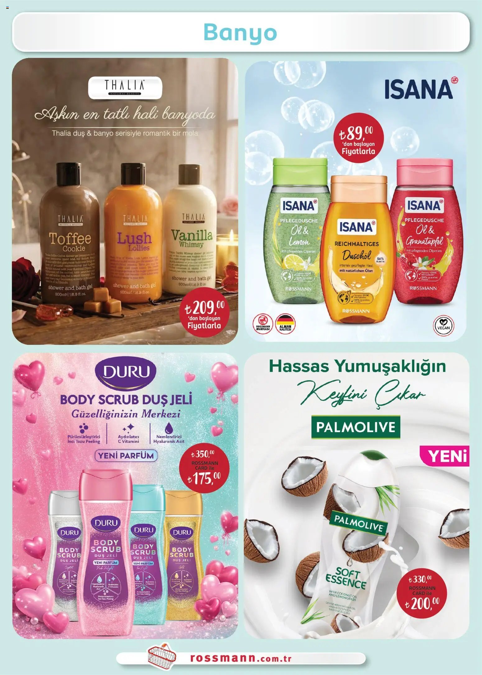 Rossmann tarihli katalog 02 0202 2026 Şubat Kişisel Bakım Kataloğu