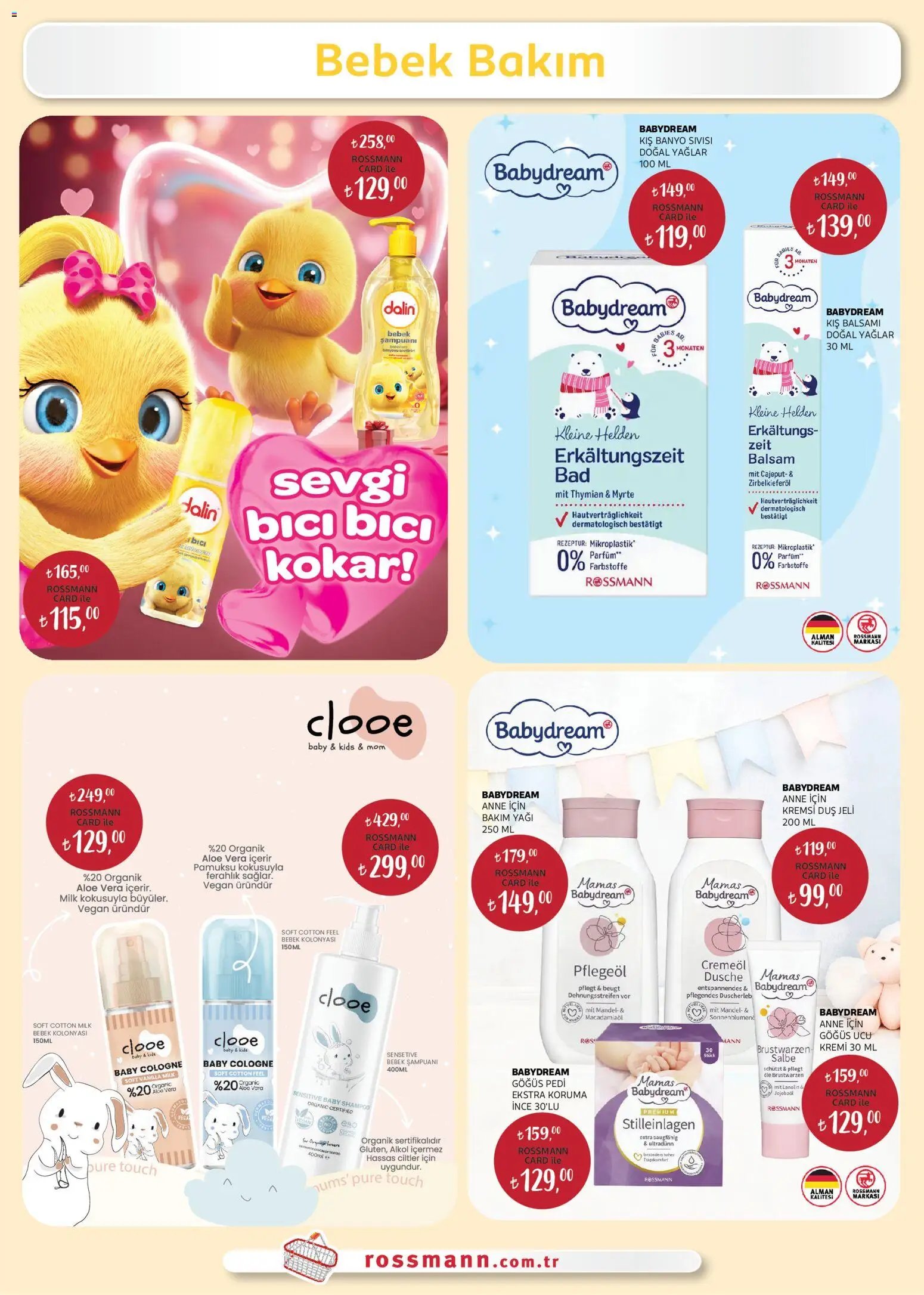 Rossmann tarihli katalog 02 0202 2026 Şubat Kişisel Bakım Kataloğu