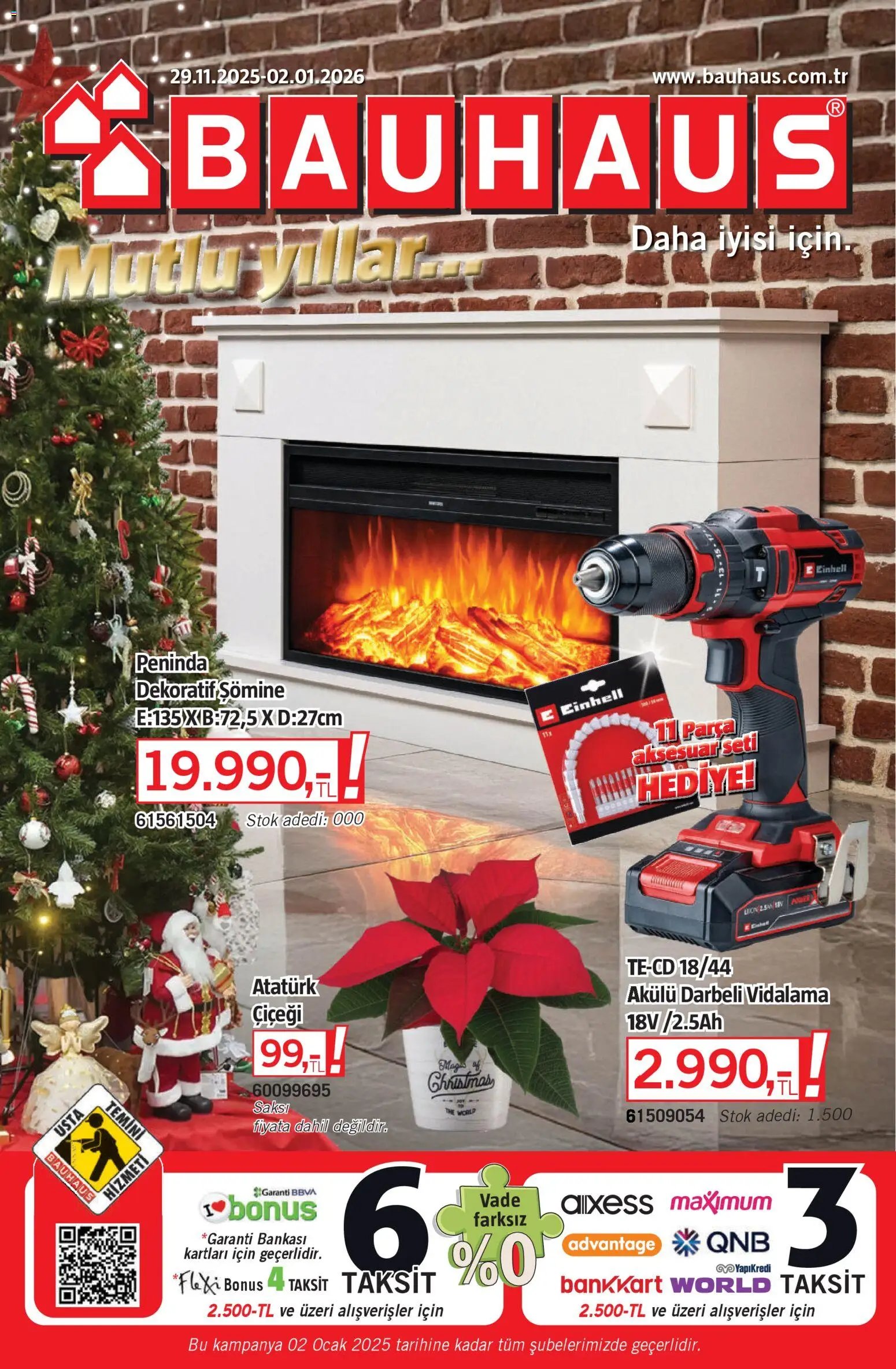 Bauhaus tarihli katalog 29 1111 2025 Katalog