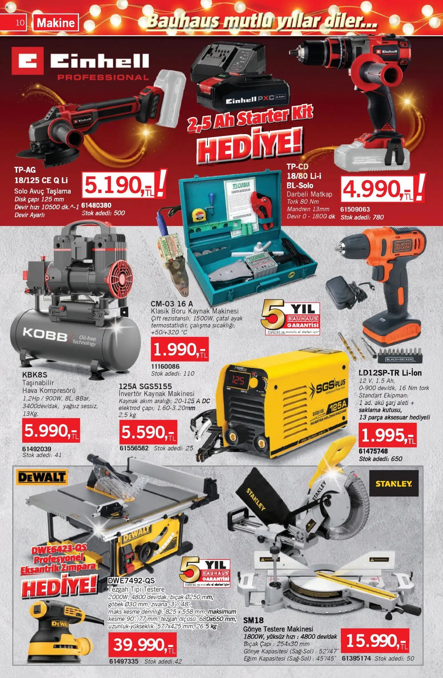 Bauhaus tarihli katalog 29 1111 2025 Katalog