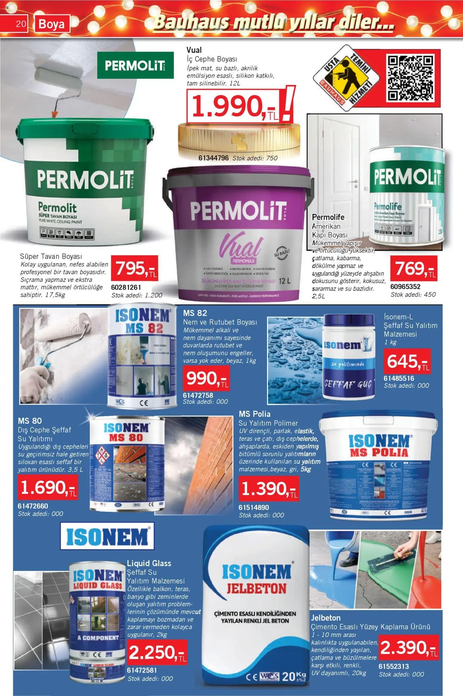 Bauhaus tarihli katalog 29 1111 2025 Katalog