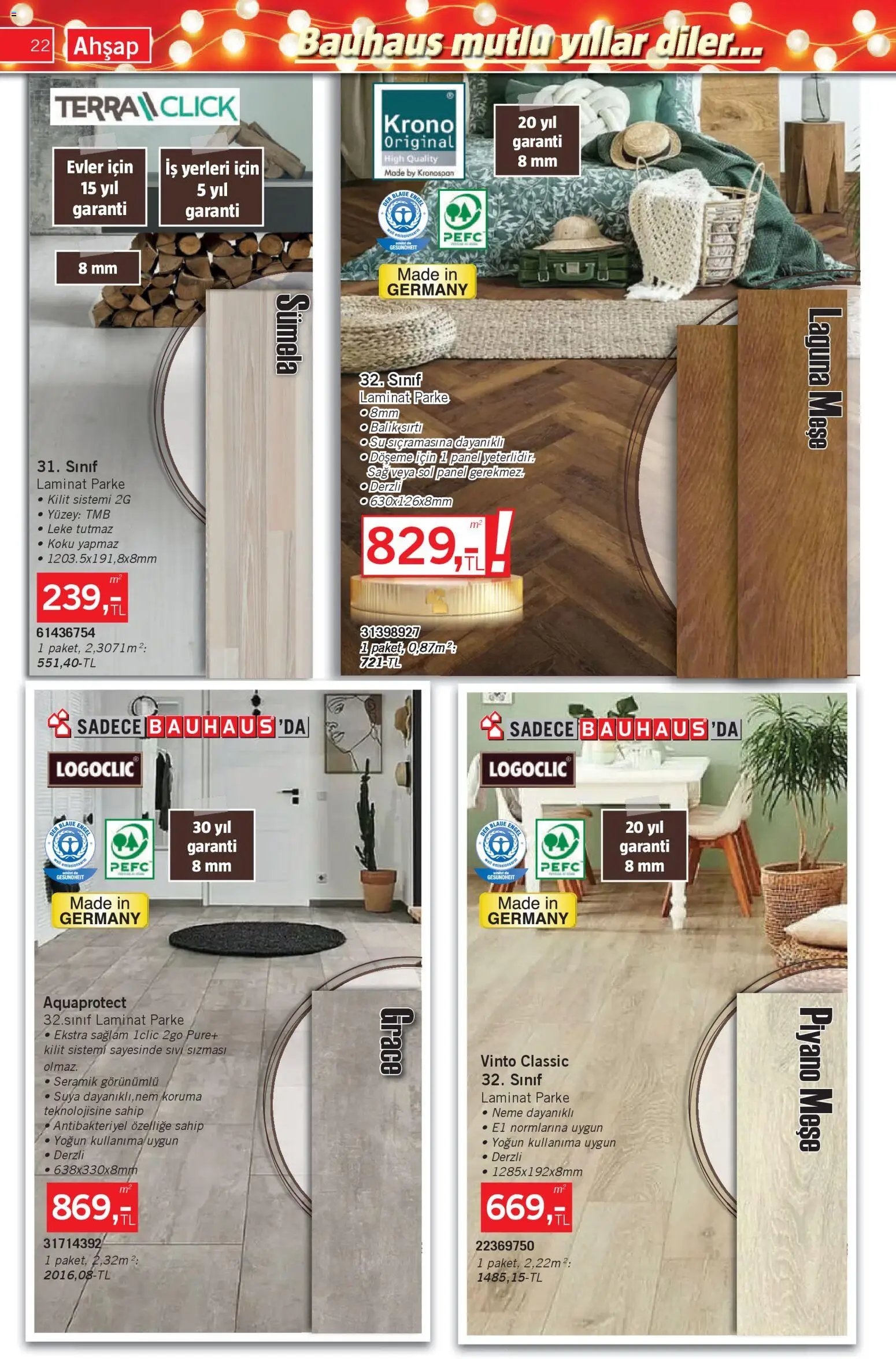 Bauhaus tarihli katalog 29 1111 2025 Katalog