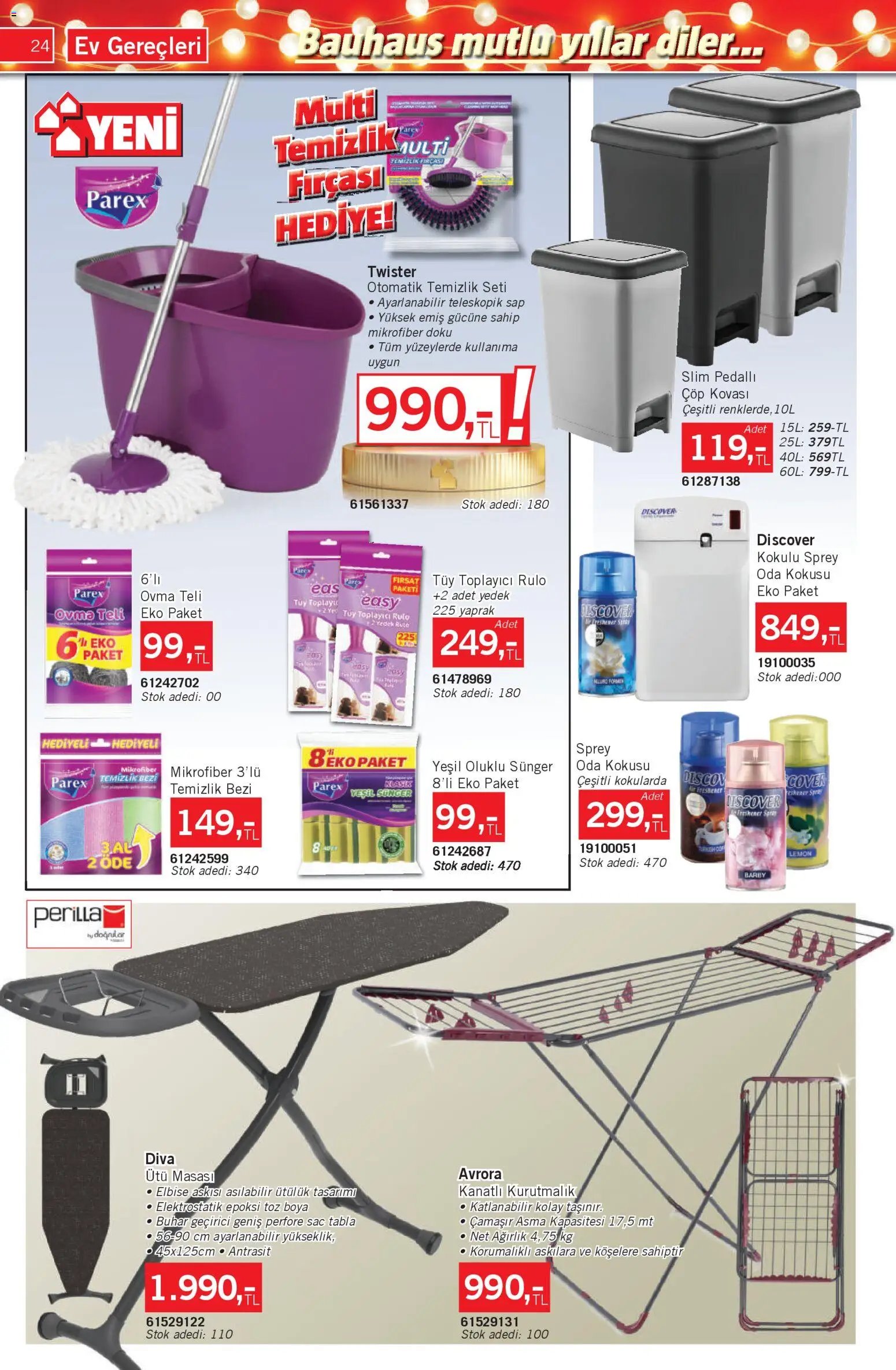 Bauhaus tarihli katalog 29 1111 2025 Katalog