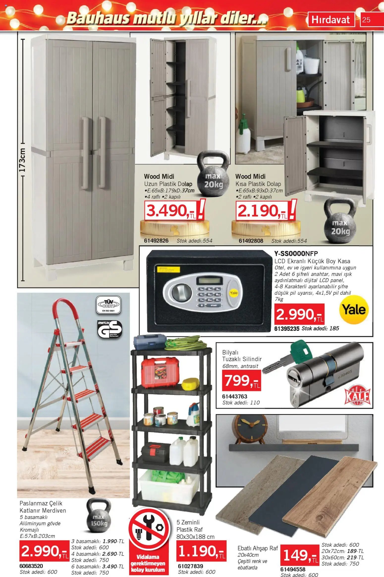 Bauhaus tarihli katalog 29 1111 2025 Katalog