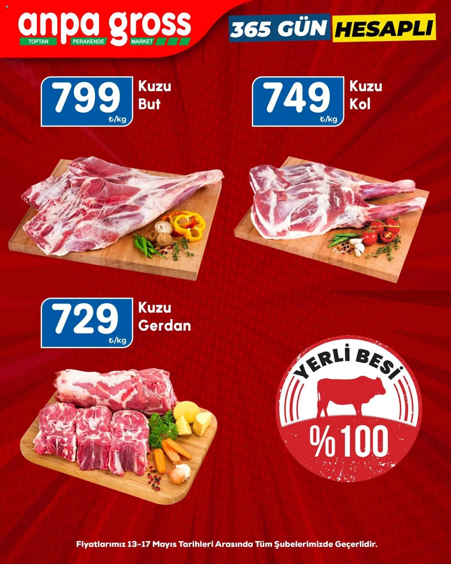 Anpa Gross tarihli katalog 13 0505 2026 Anpa Gross - Kasap