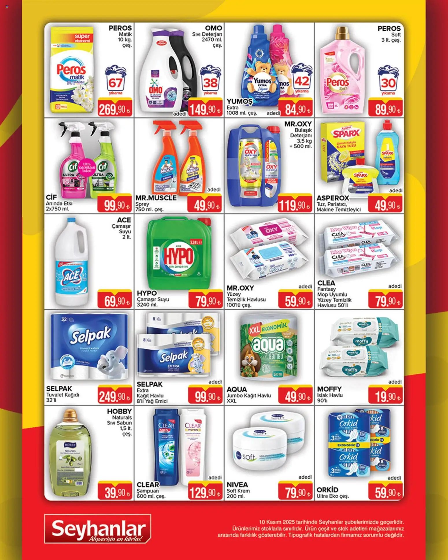 Seyhanlar Market tarihli katalog 10 1111 2025 Katalog