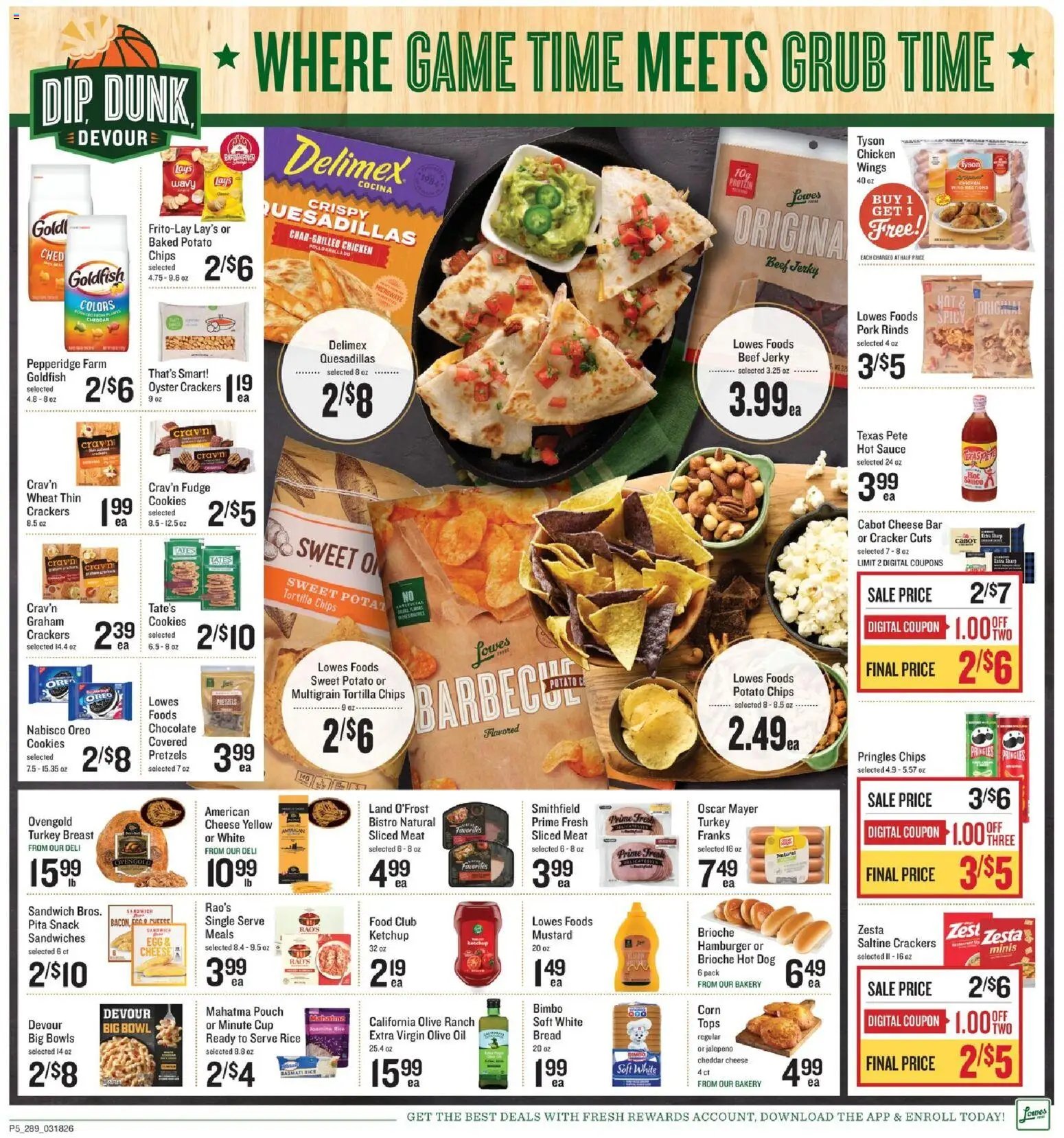 Lowes Foods offer from 03/18/2026 Lowes Foods Weekly Ad - GA