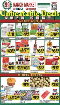 99 Ranch Market offer from 06/12/2026 99 Ranch Market Weekly Ad
