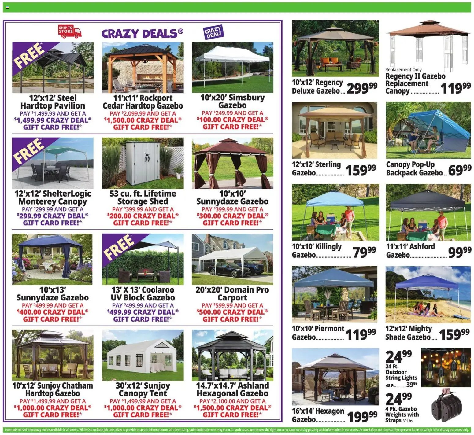 Ocean State Job Lot offer from 06/04/2026 Ocean State Job Lot Weekly Ad