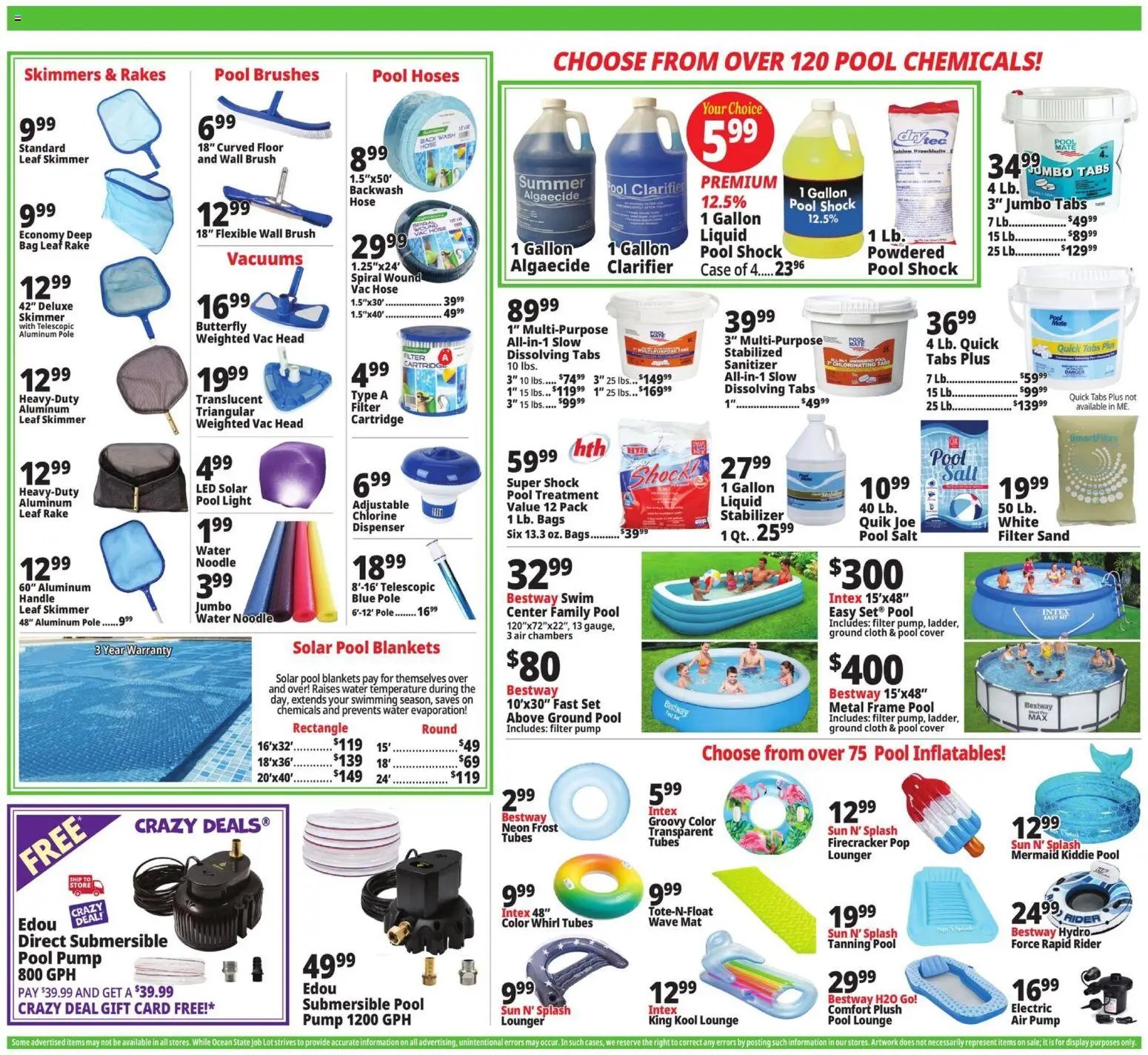 Ocean State Job Lot offer from 06/04/2026 Ocean State Job Lot Weekly Ad