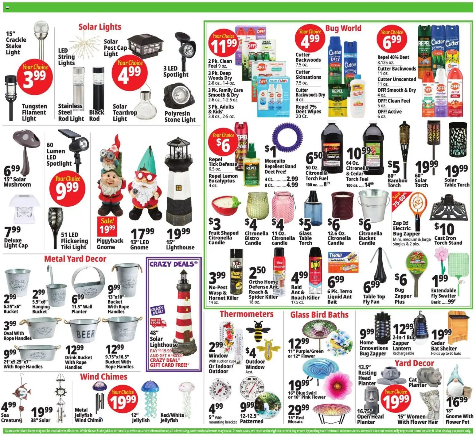 Ocean State Job Lot offer from 06/04/2026 Ocean State Job Lot Weekly Ad