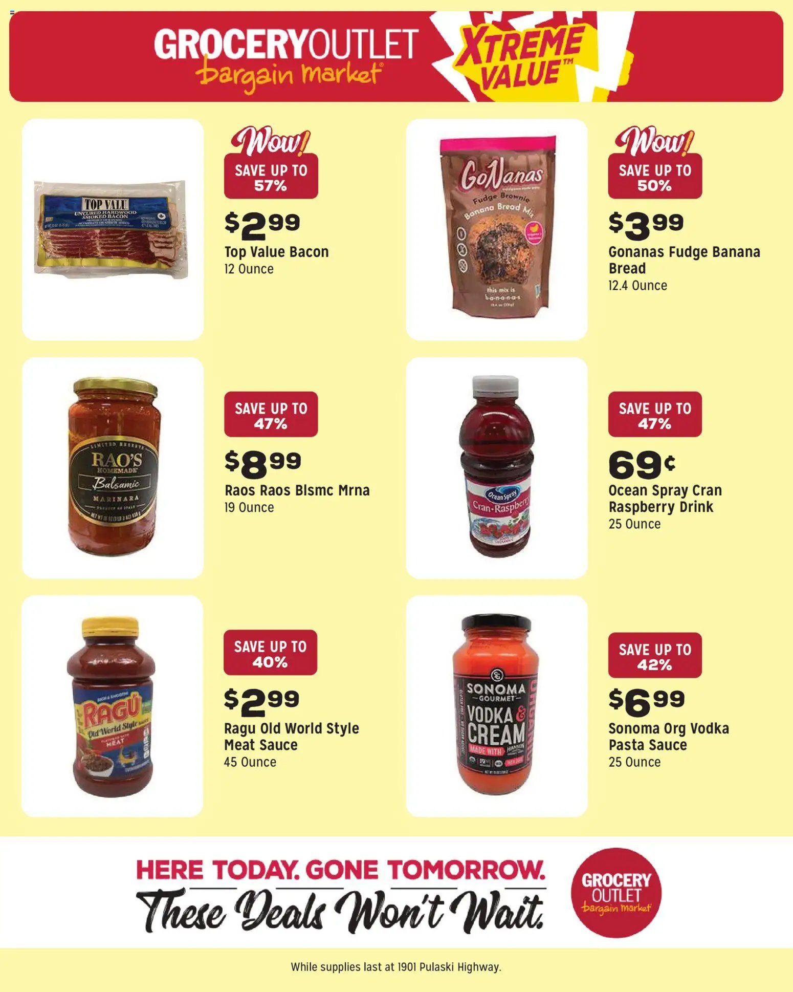 Grocery Outlet offer from 06/17/2026 Grocery Outlet Weekly Ad - MD