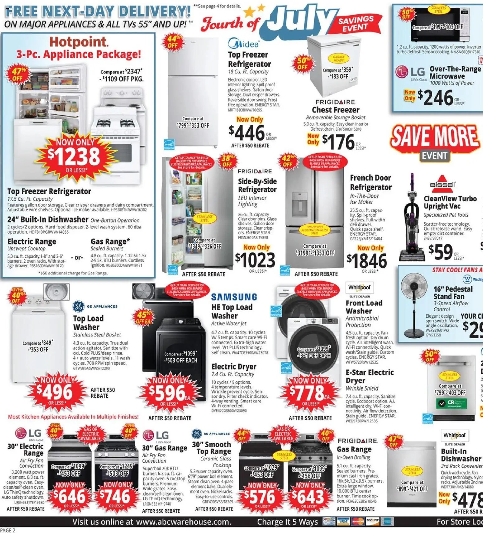 ABC Warehouse offer from 06/28/2026 ABC Warehouse Weekly Ad