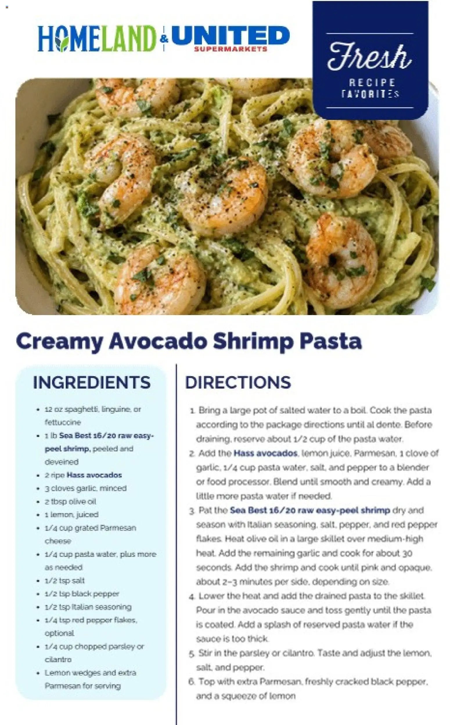 Homeland offer from 09/30/2026 Homeland Weekly Recipe