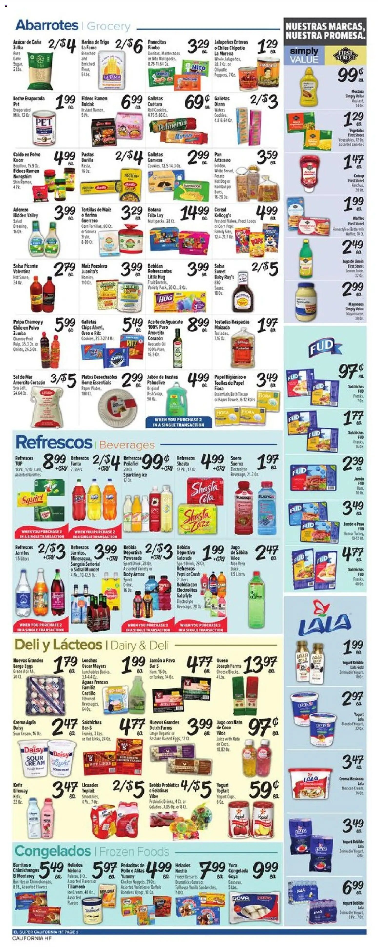 El Super offer from 06/10/2026 El Super Weekly Ad - CA
