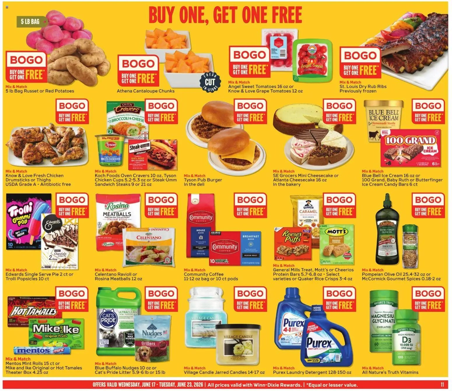 Winn Dixie offer from 06/17/2026 Winn Dixie Weekly Ad