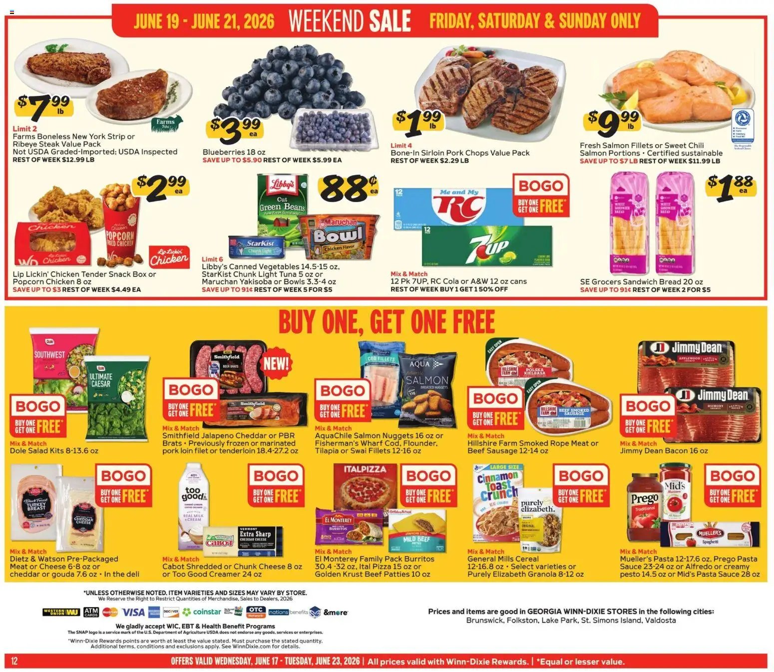 Winn Dixie offer from 06/17/2026 Winn Dixie Weekly Ad